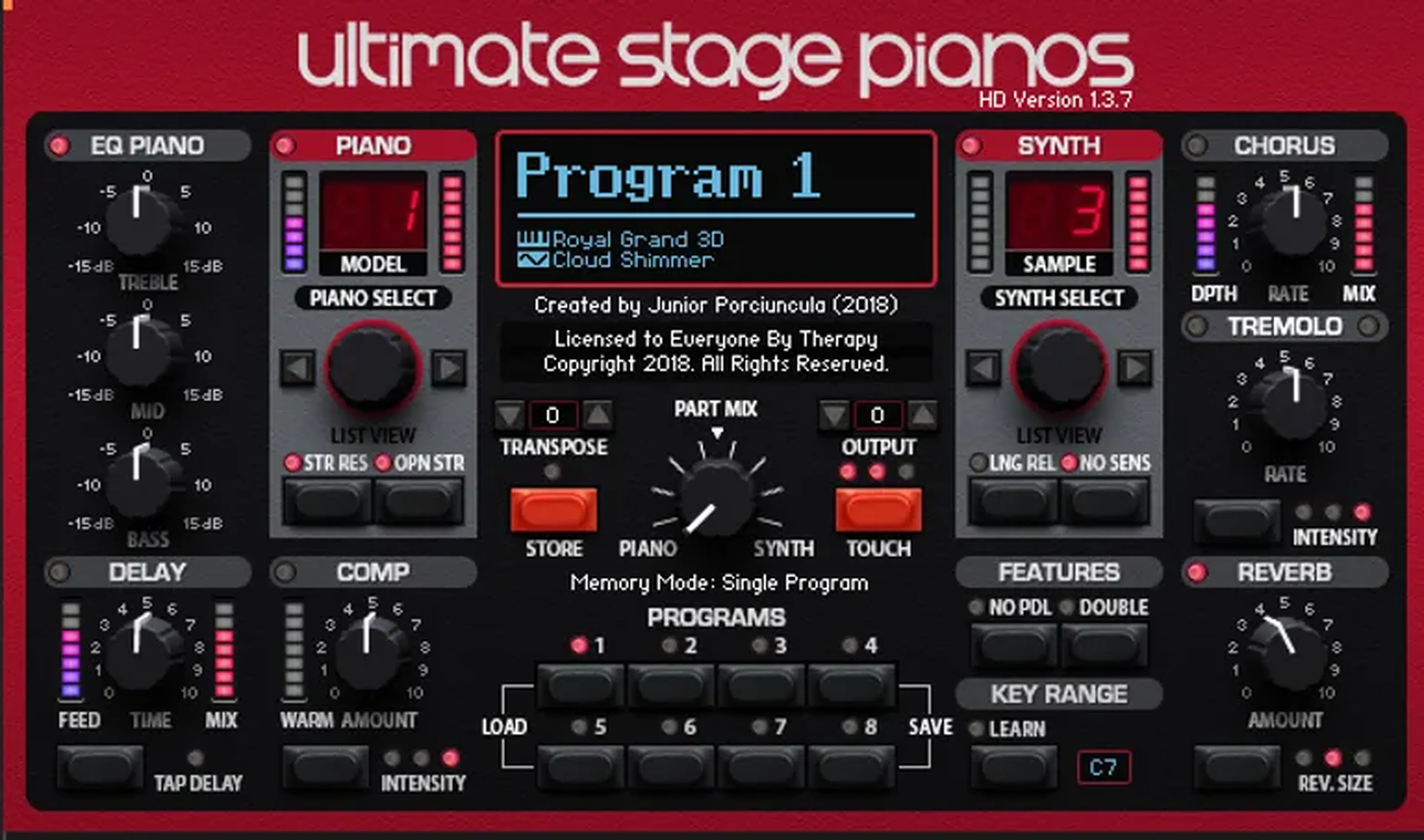 Ultimate Stage Pianos - Biblioteca Kontakt imagem
