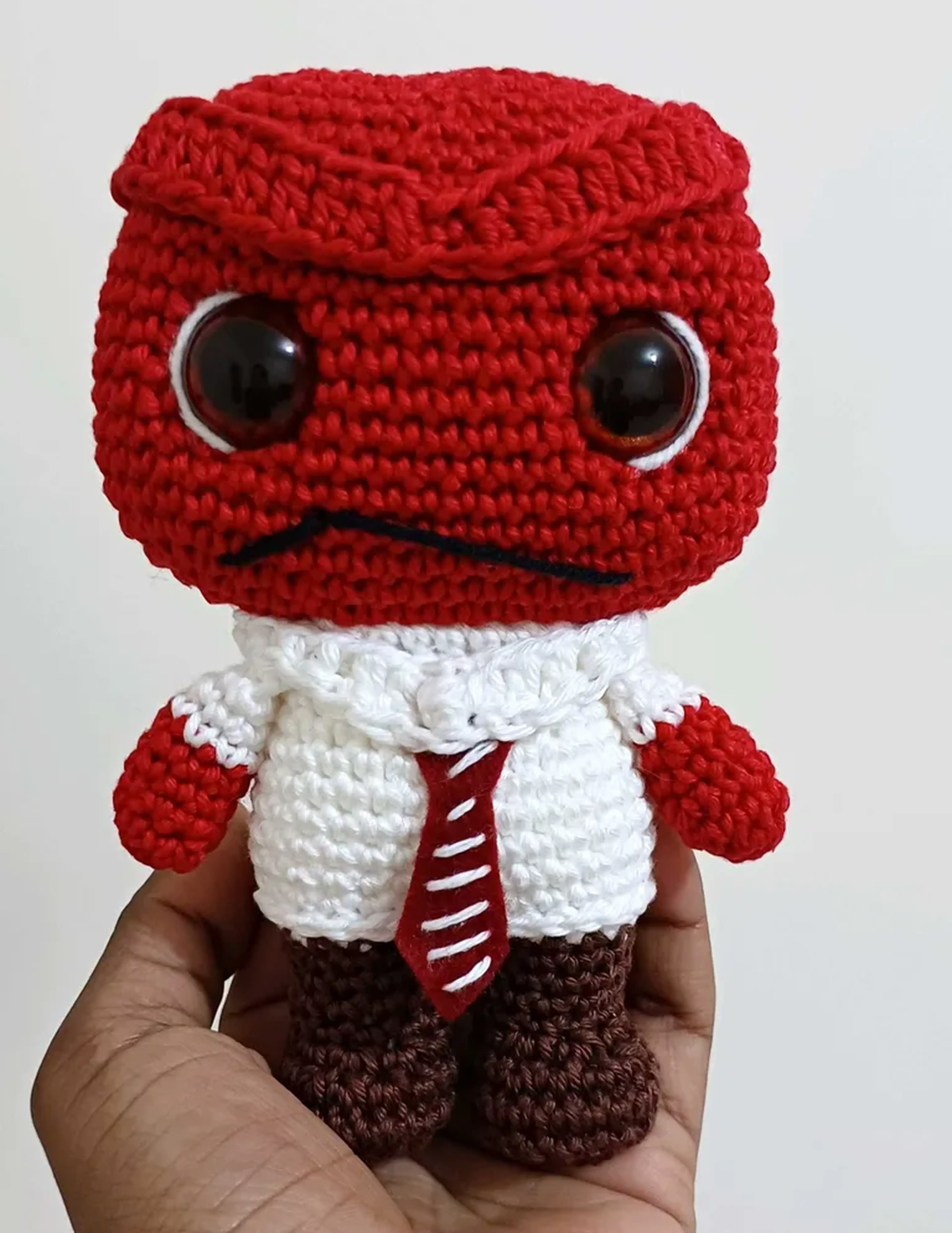 Boneco Funko Pop Artesanal (Raiva Divertidamente) imagem