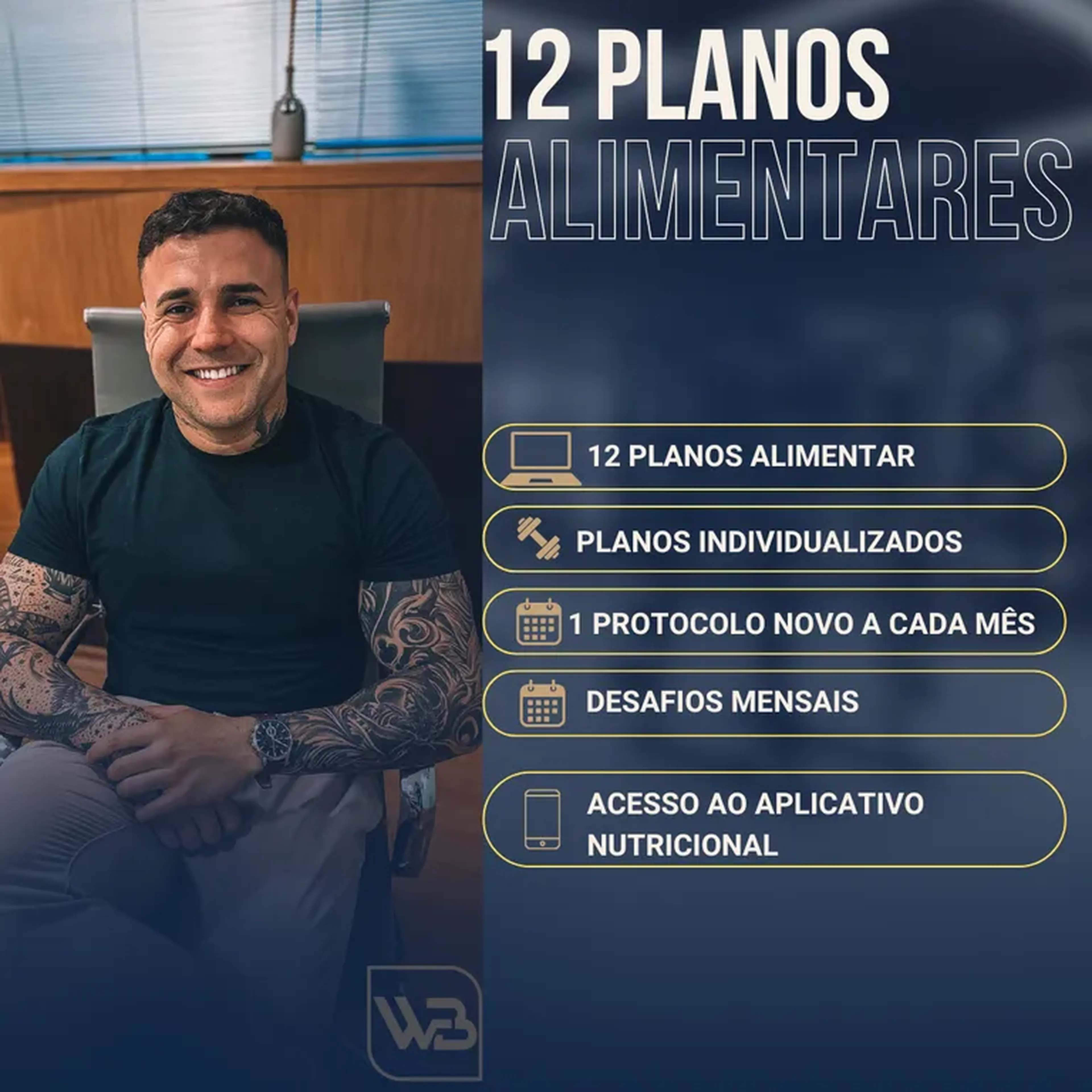 Plano Anual - 12 Planos Alimentares imagem