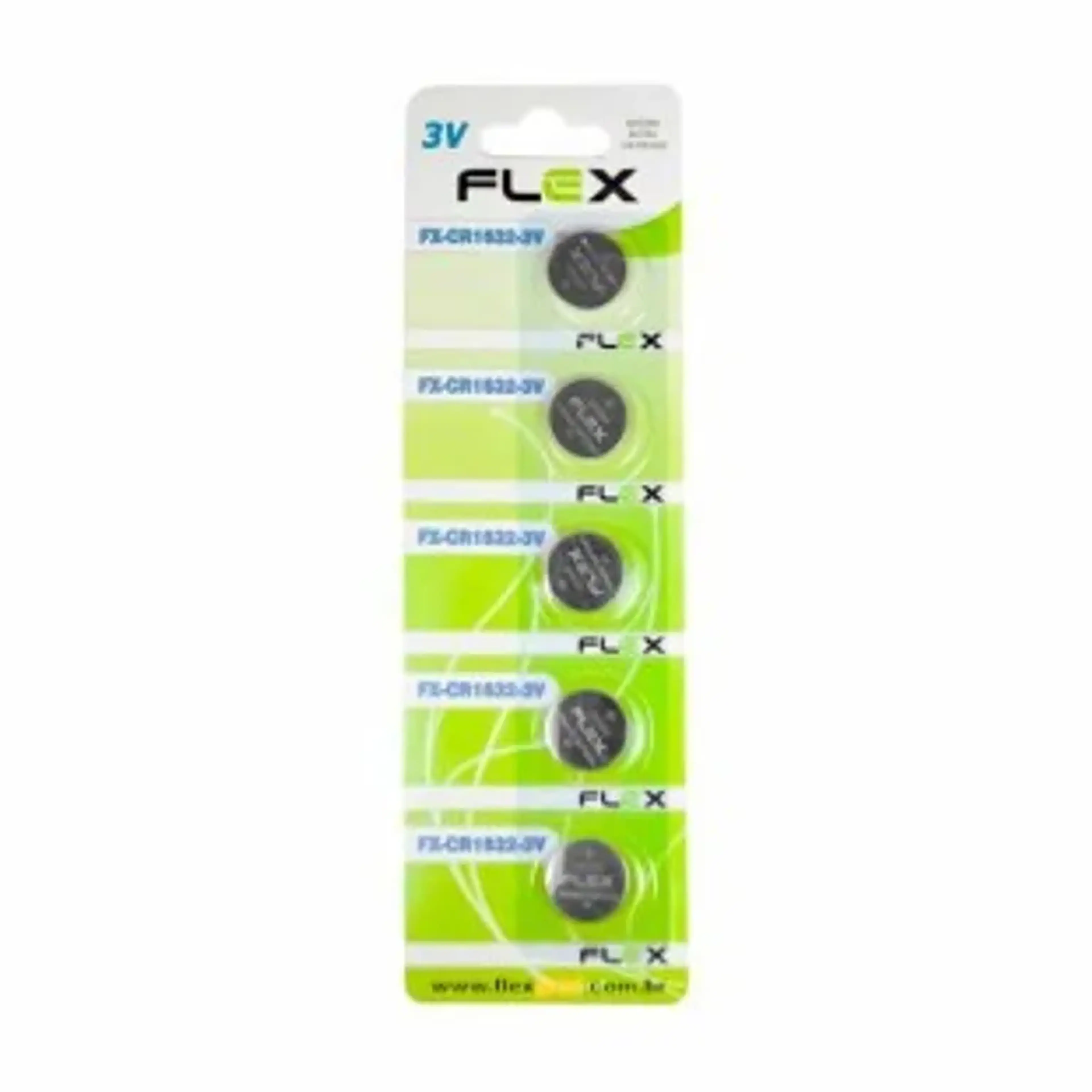 BATERIA LITHIUM FLEX GOLD 3V CR2032 C-1 - FX-CR203 imagem