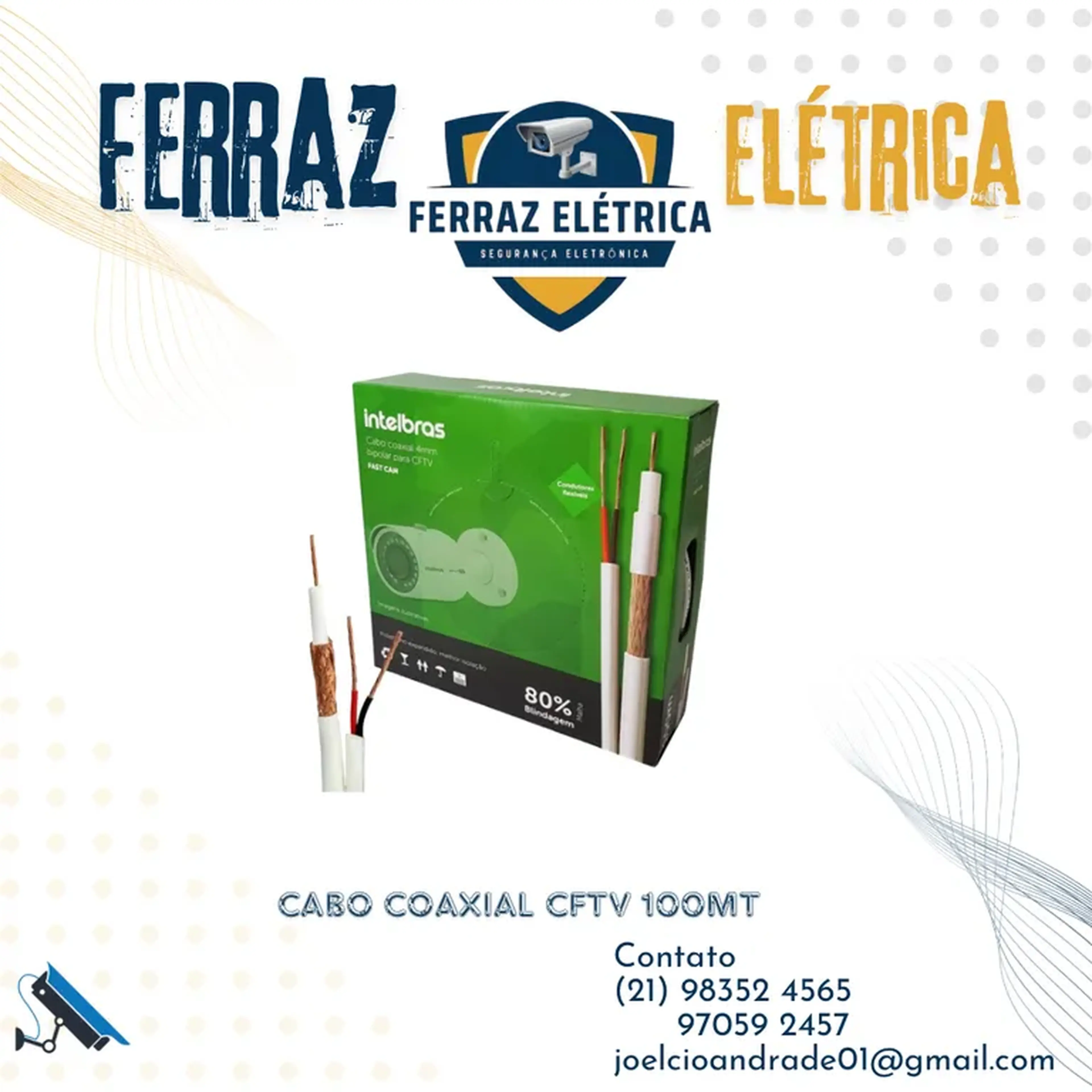 Cabo coxial imagem