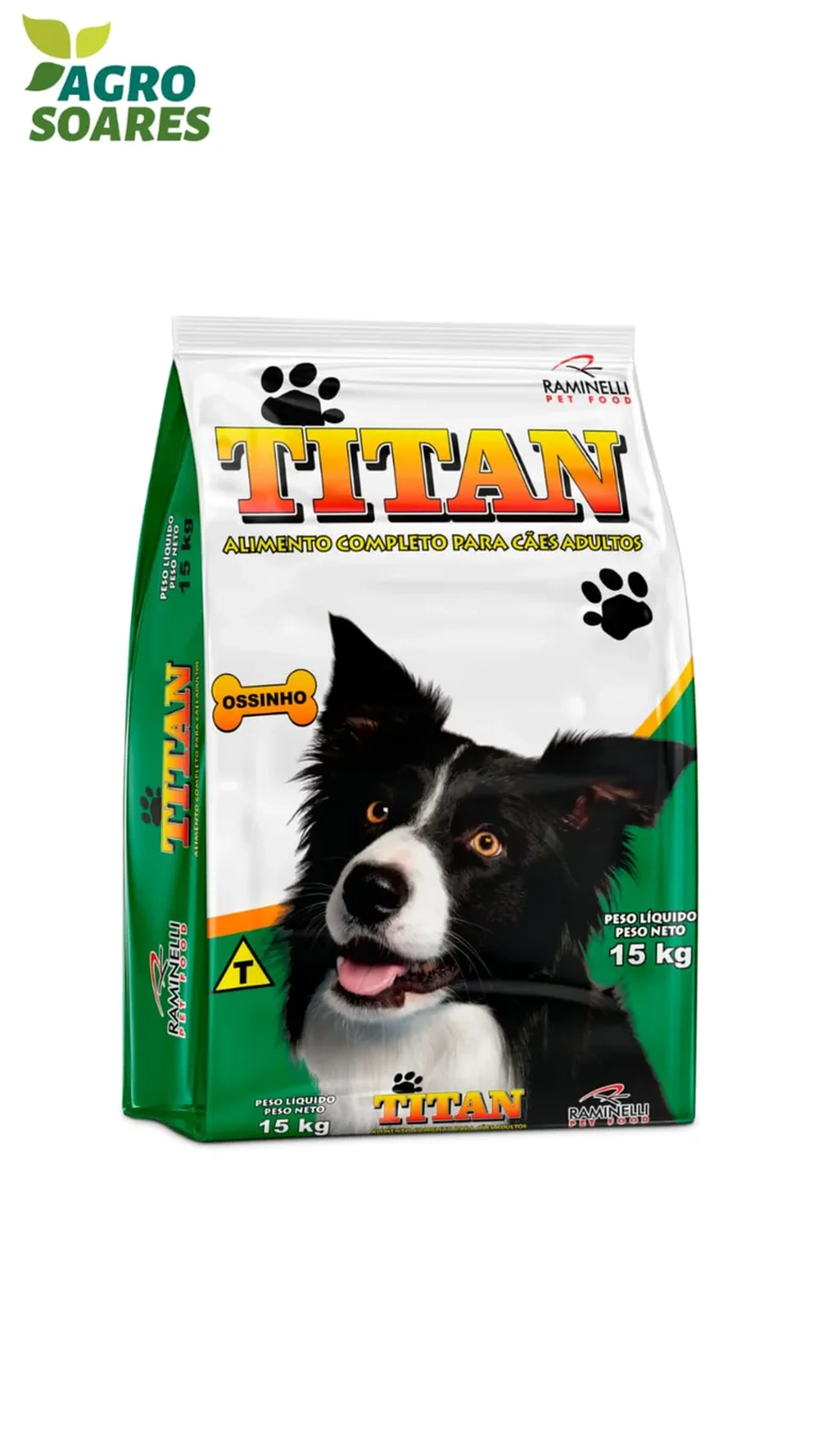 Titan Ossinho Carne 20% 15kg imagem