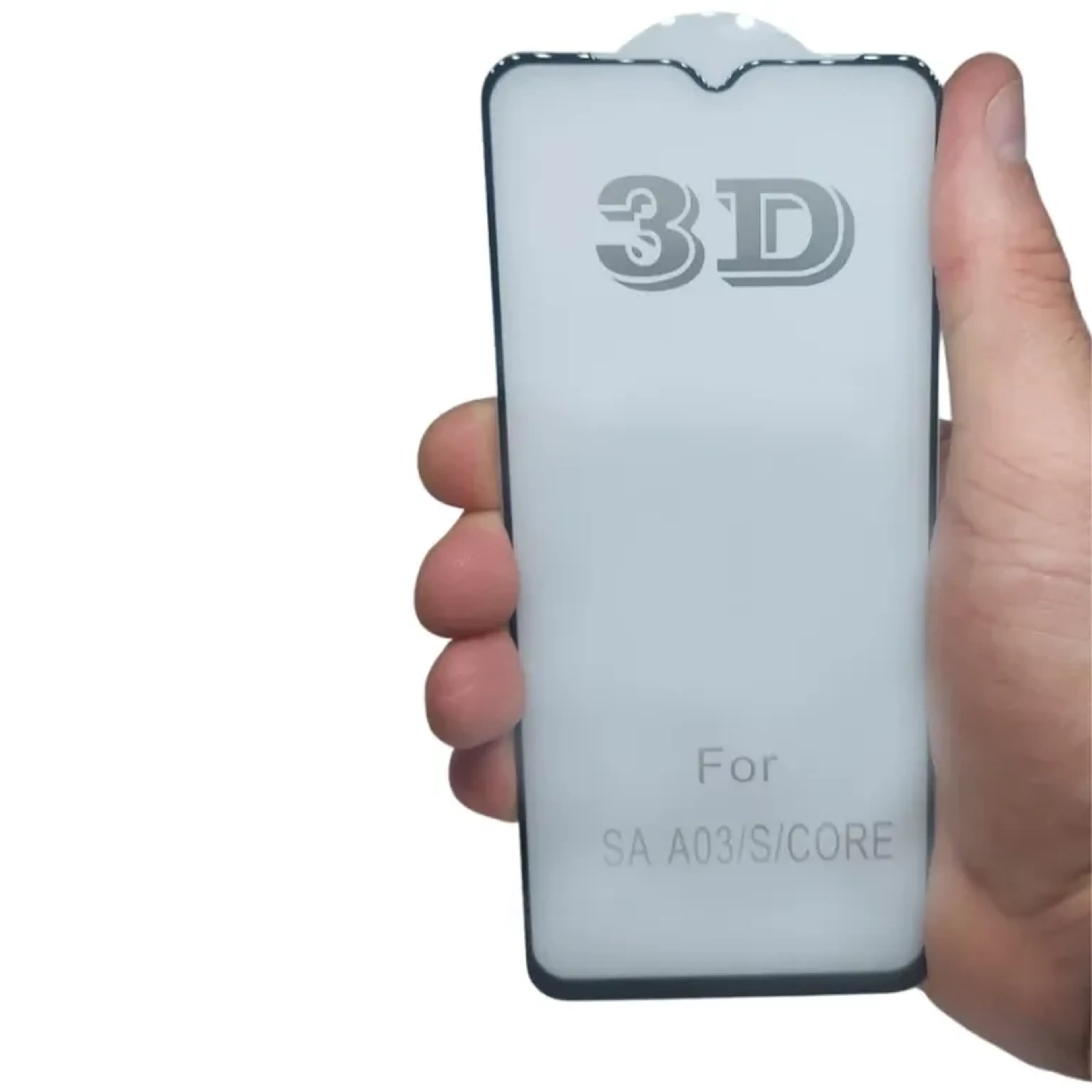 Pelicula para Galaxy A03, A03s, A03 CORE, De Vidro 3D. imagem