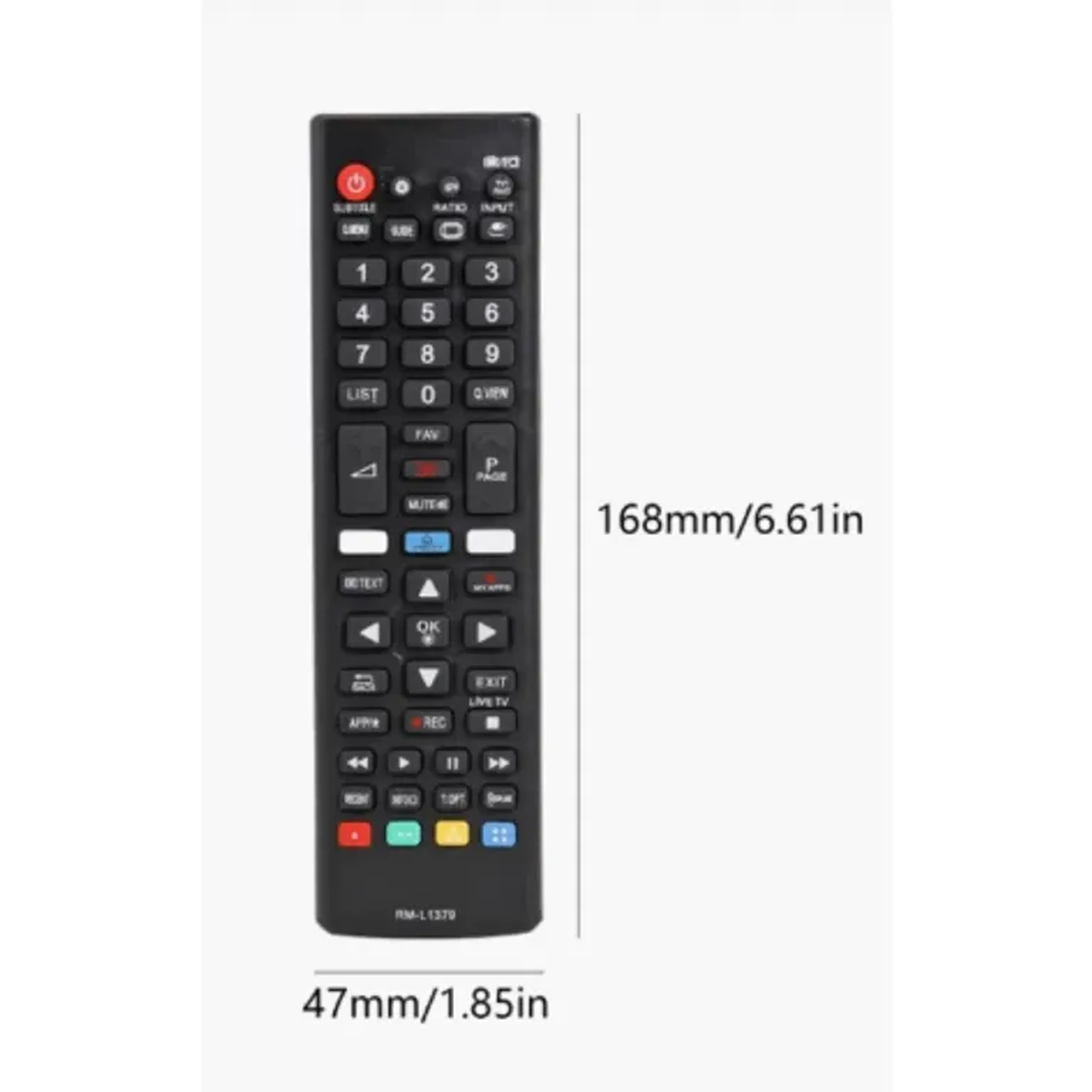 Controle Remoto AM-0017 le-7261 Compatível com lg Smart imagem