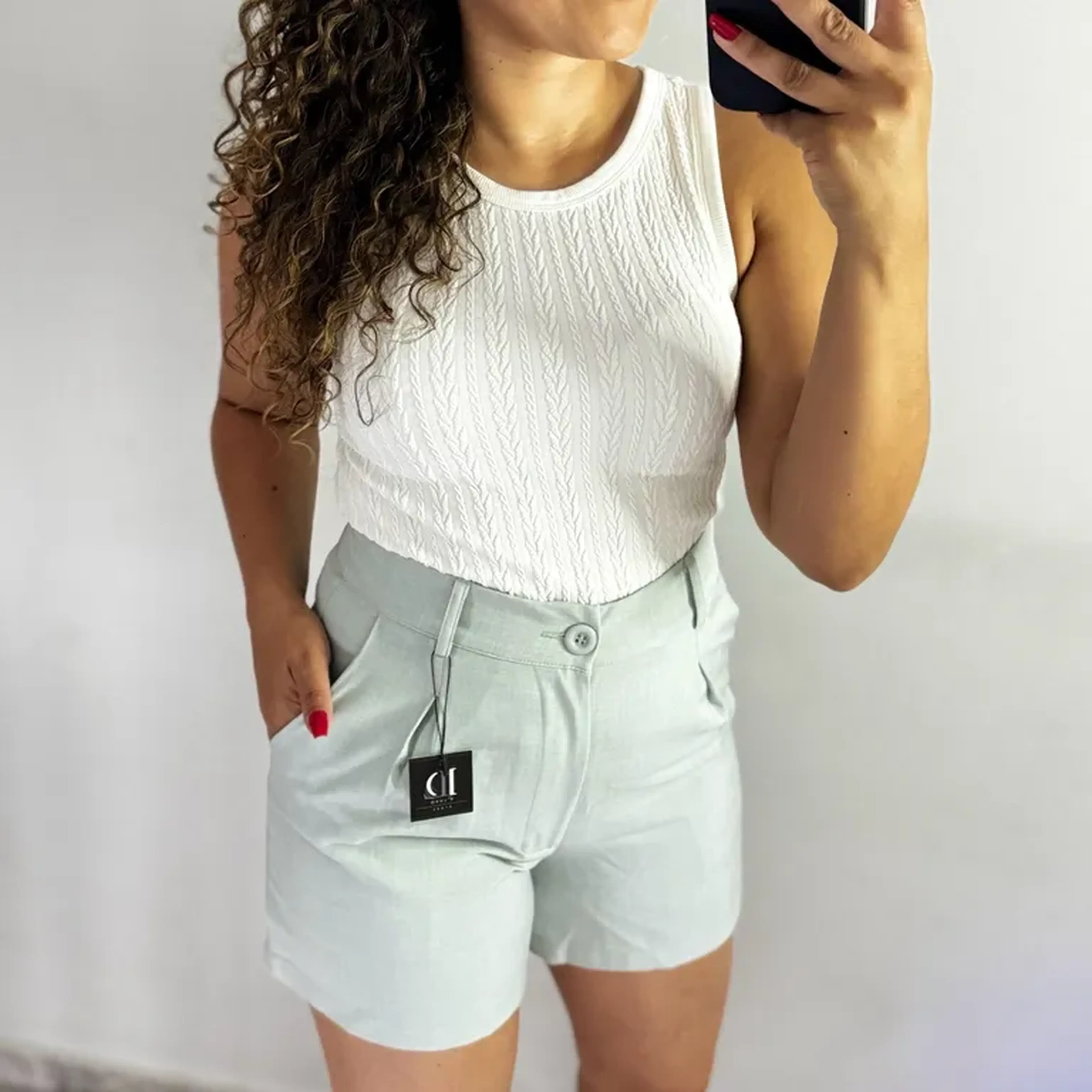 Short Alfaiataria imagem