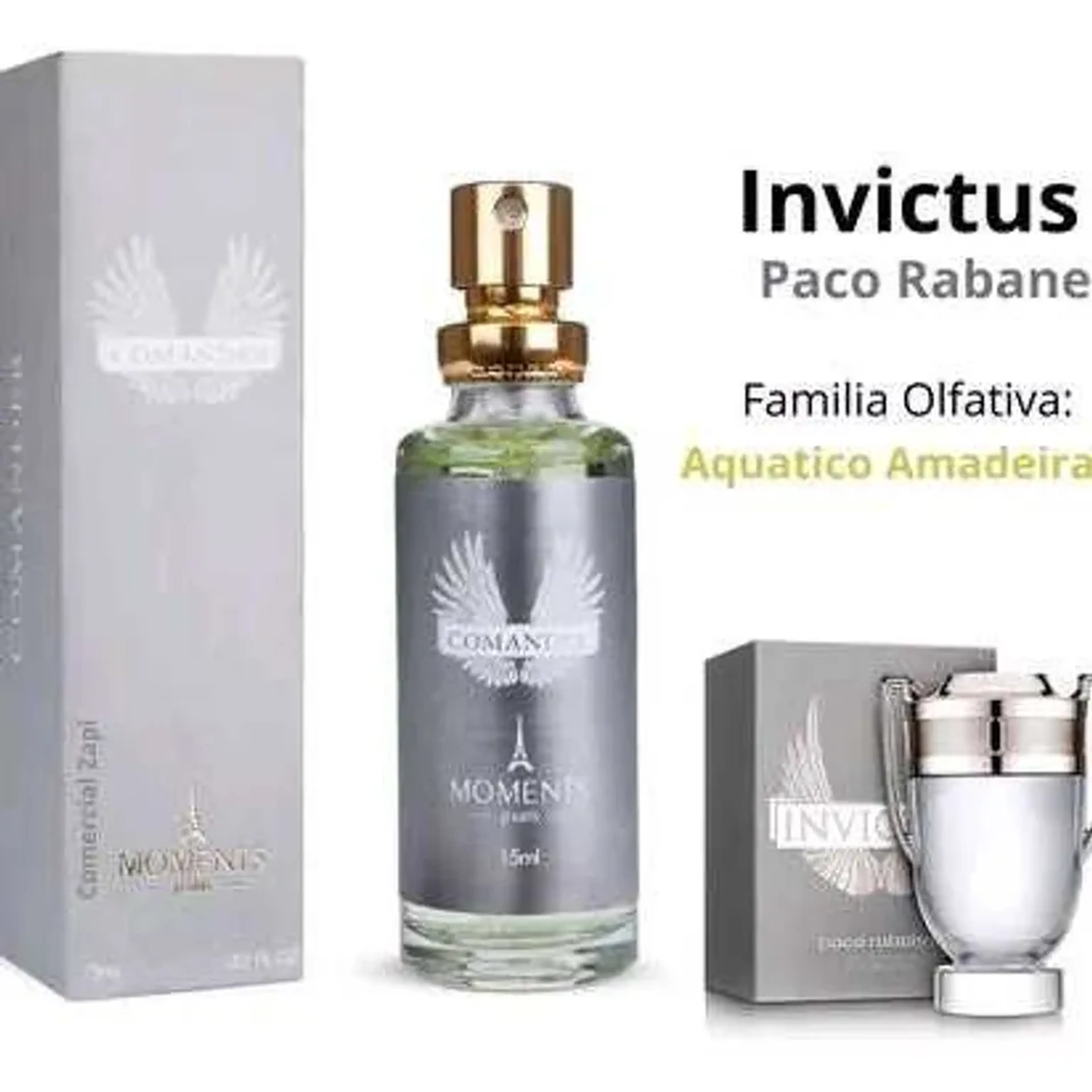 Perfume Masculino Comander 15ml imagem