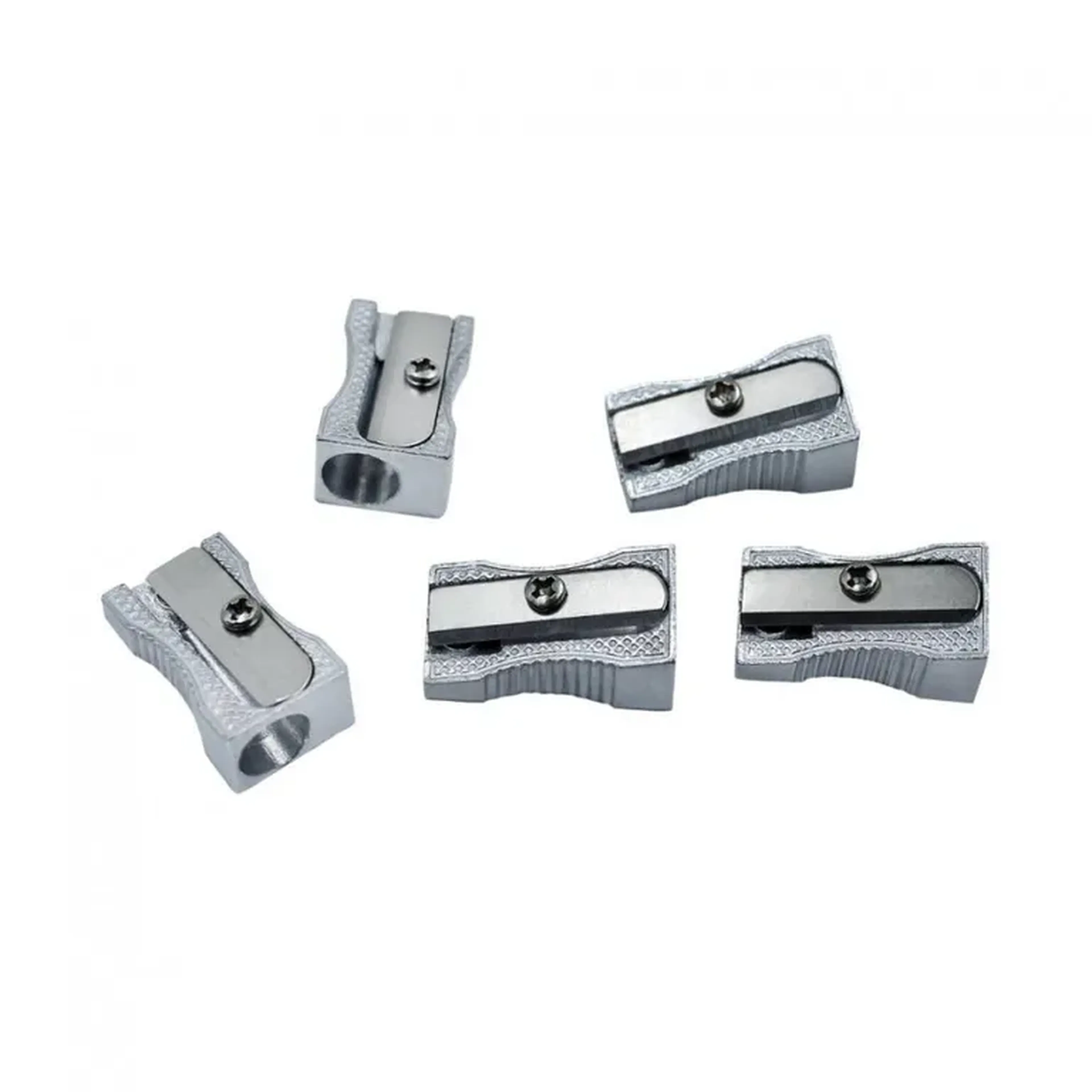 APONTADOR METAL SIMPLES CHANFRADO imagem