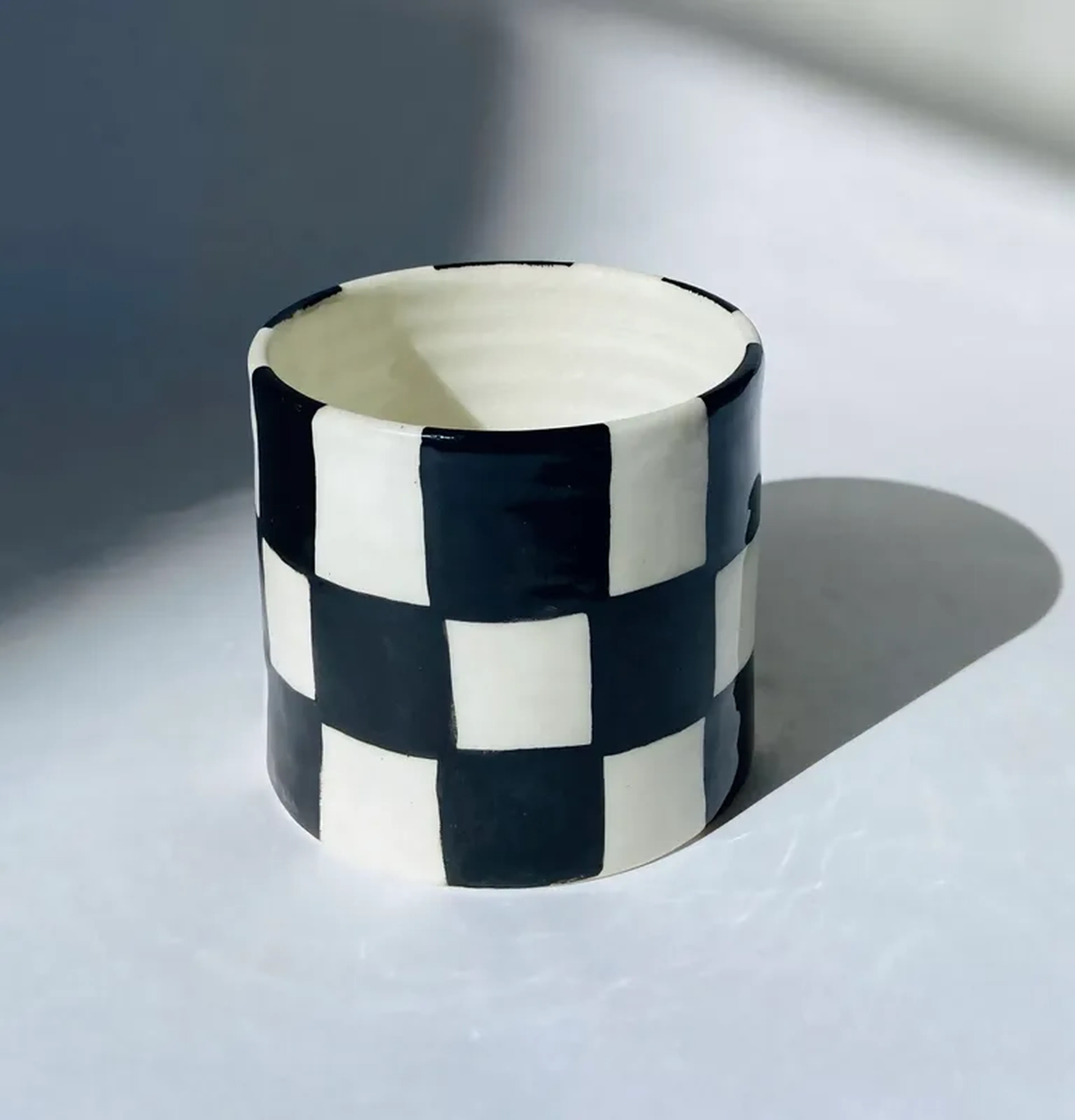 Copinho SÓ VAI (Xadrez Preto e Branco) imagem