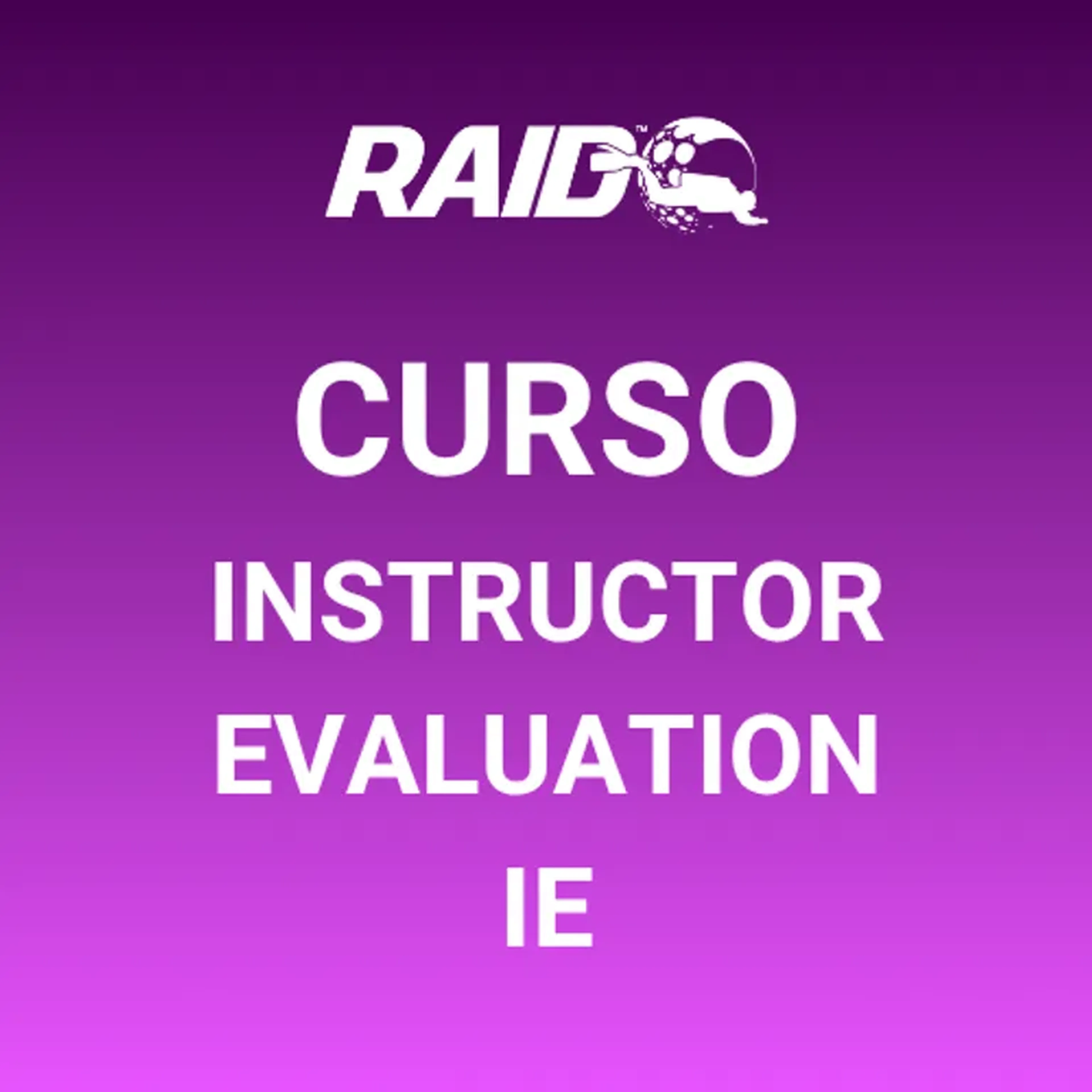 INSTRUCTOR EVALUATION - IE imagem