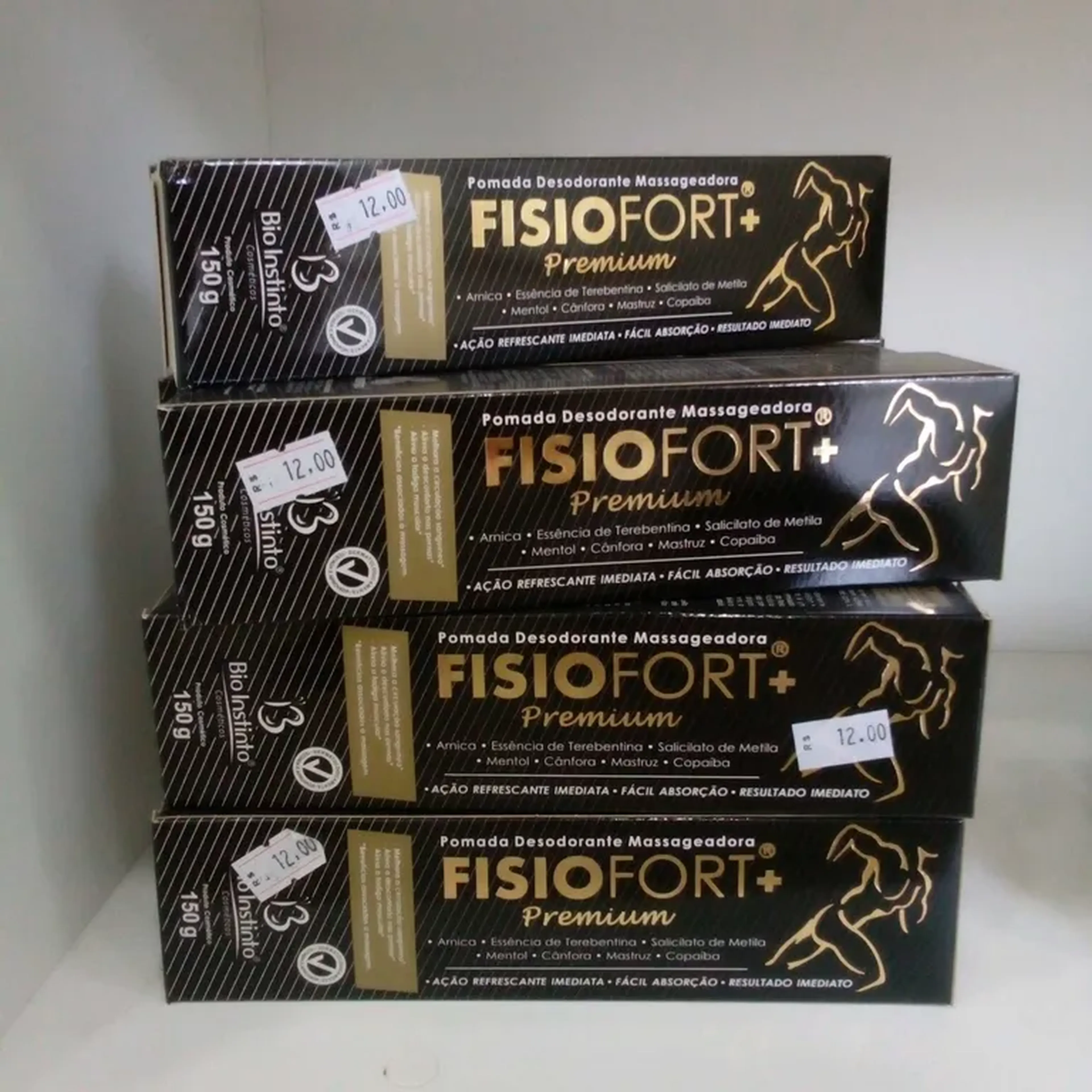 Pomada PRETA fisiofort premium imagem