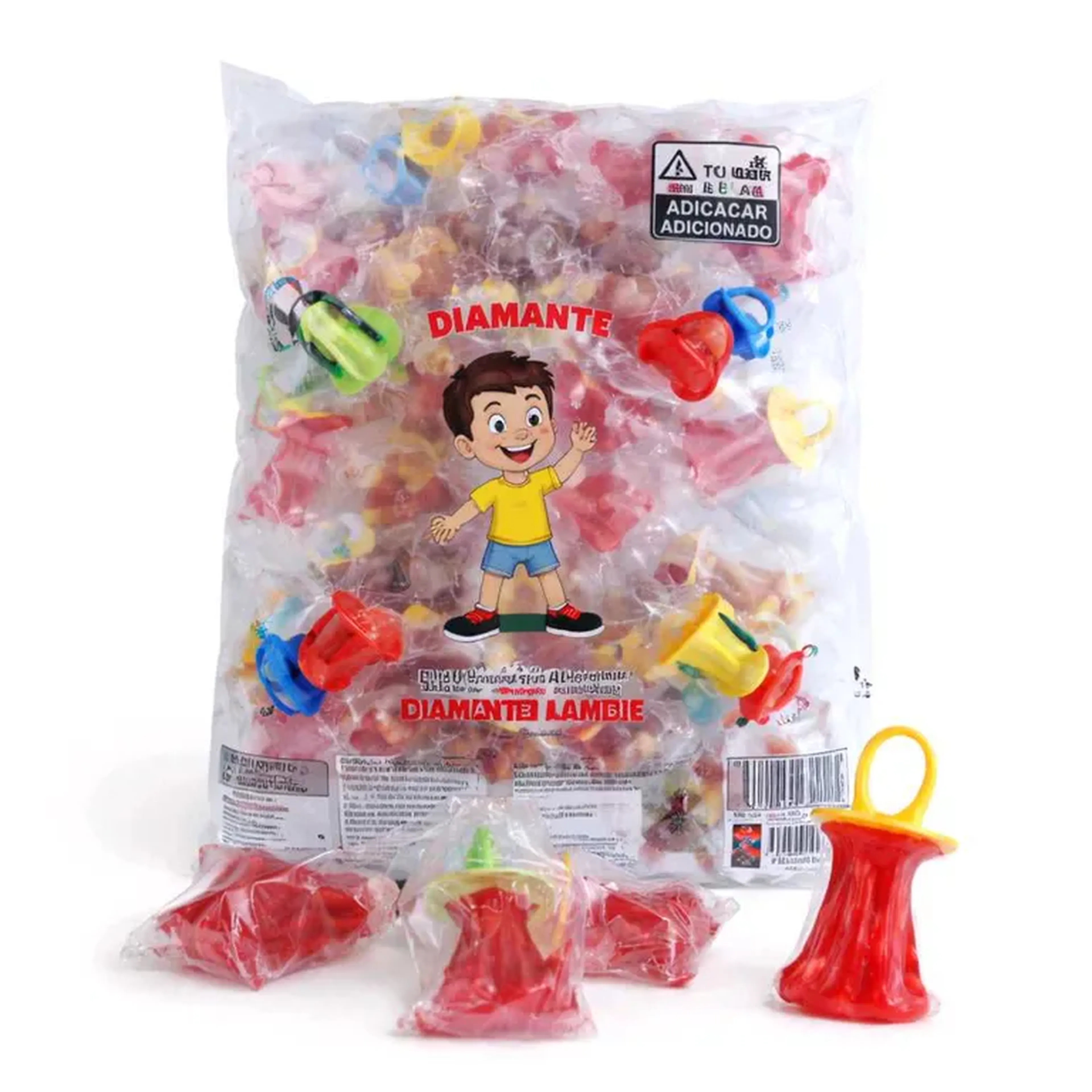 Pirulito Lambi Lambi Diamante – A Unidade imagem