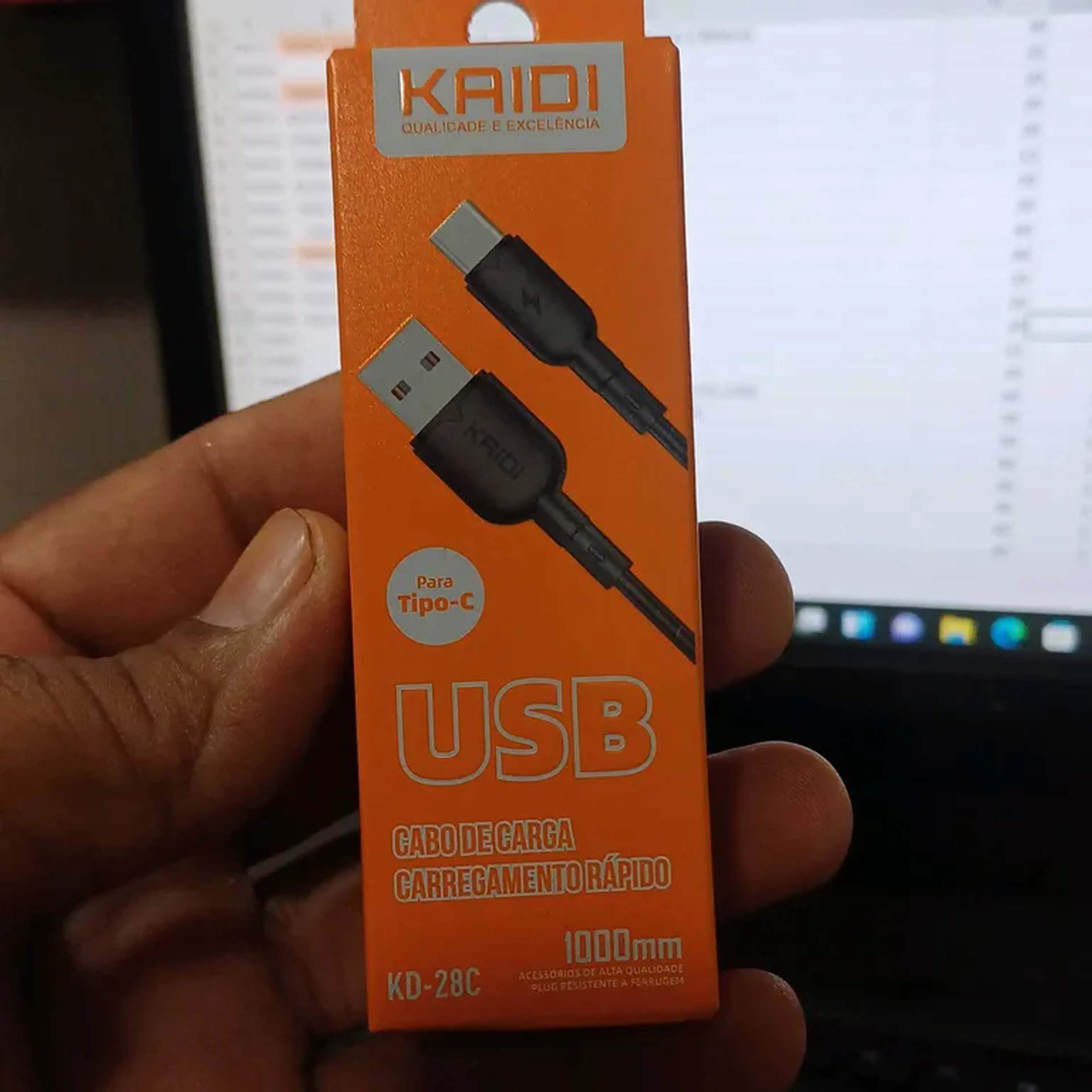 Cabos Usb Tipo-C, Rápido kd-28c imagem