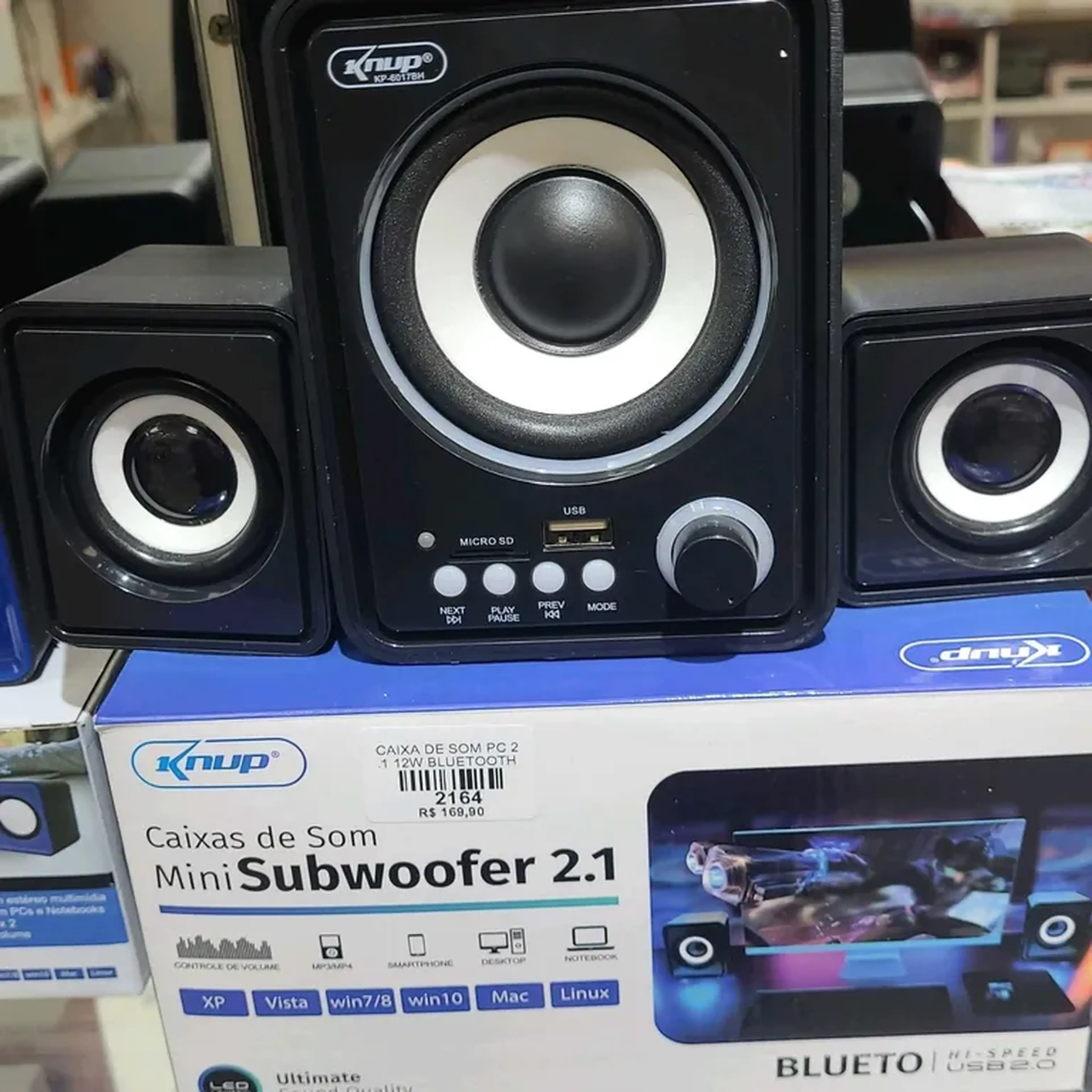 MiniSubwoofer 2.1 imagem