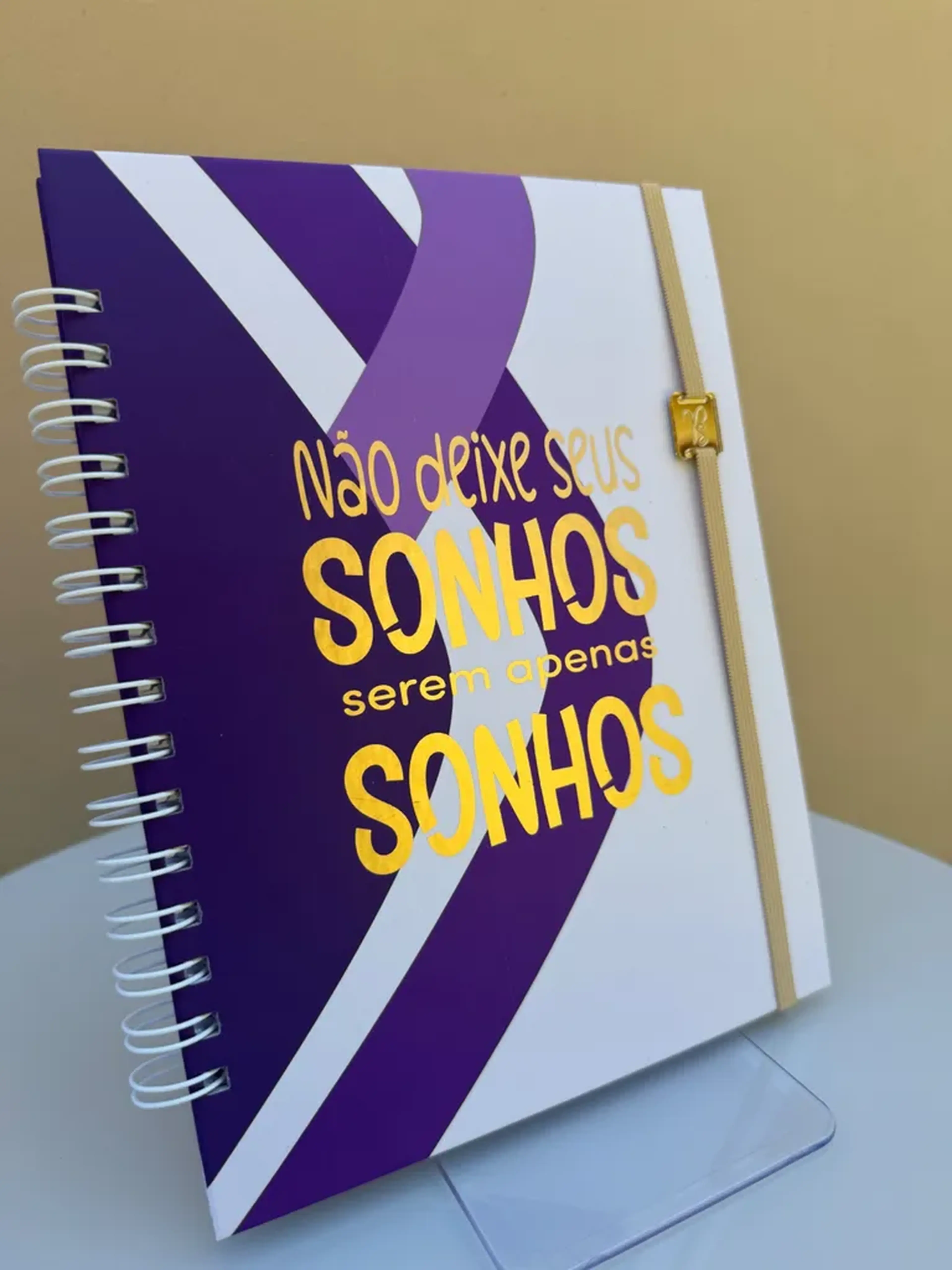 Caderno de Wire-o| Não deixe seus sonhos serem apenas sonhos imagem