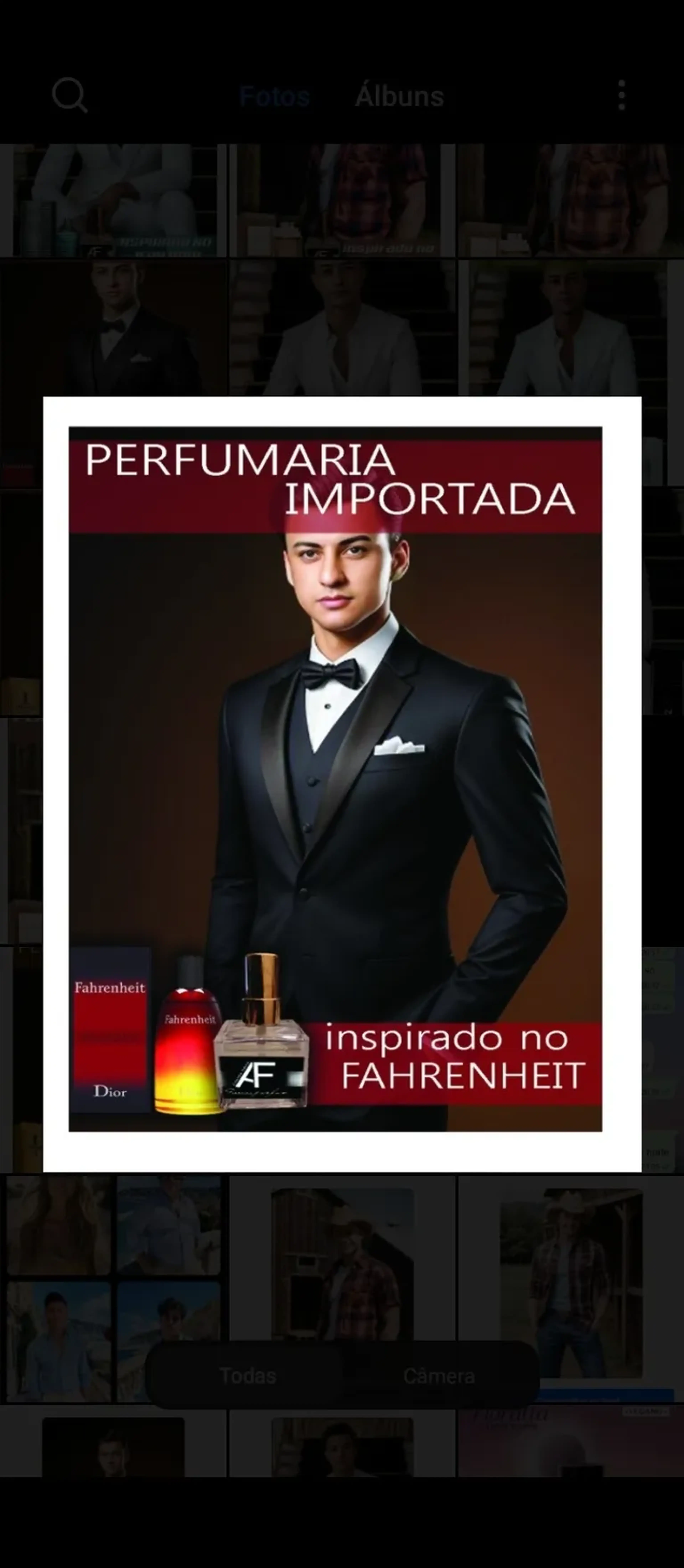 Contratipo do perfume importado FAHRENHEIT imagem