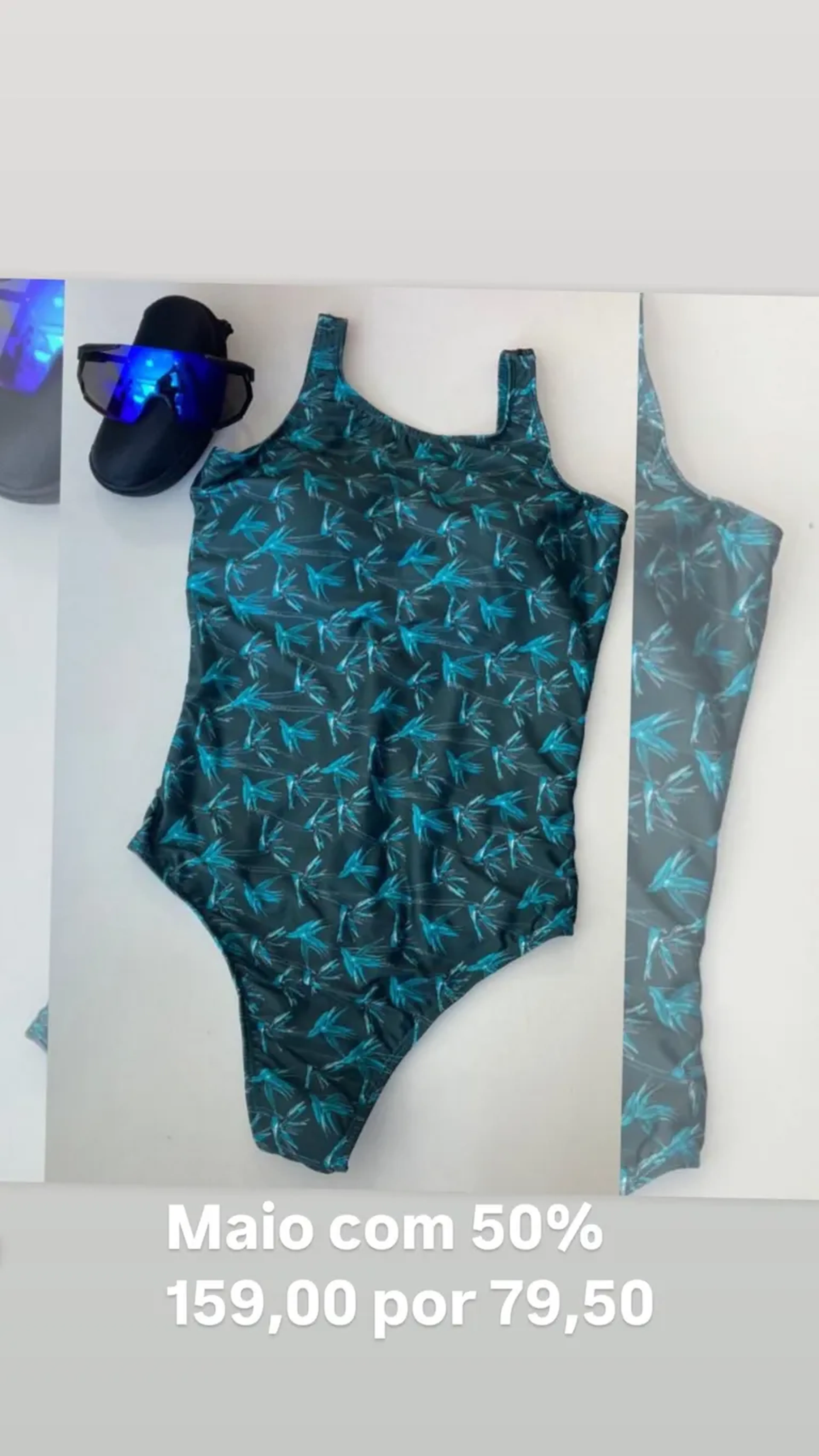 MAIO VERDE ESTAMPADO gg imagem
