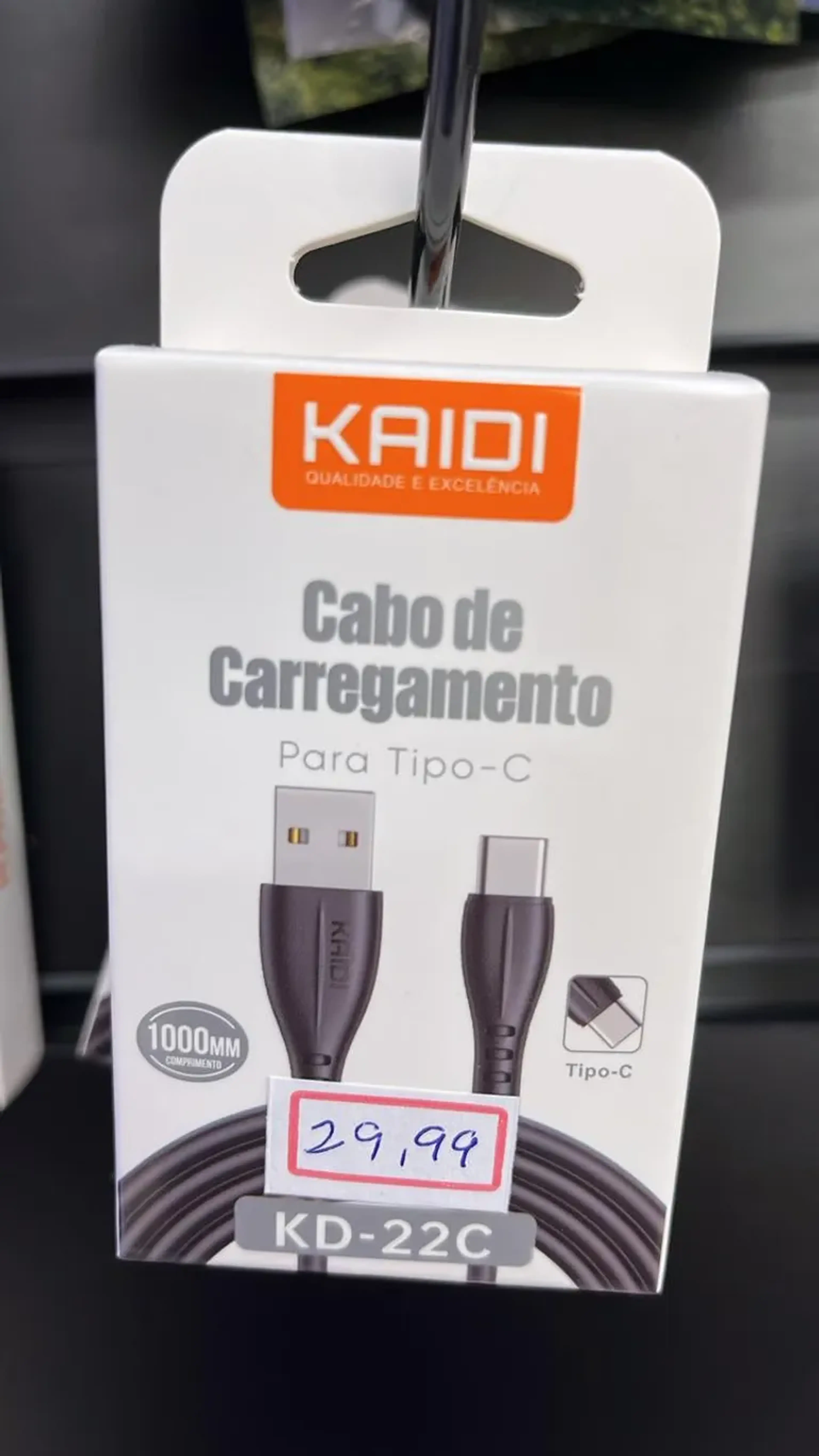 Cabo de Carga Tipo C imagem