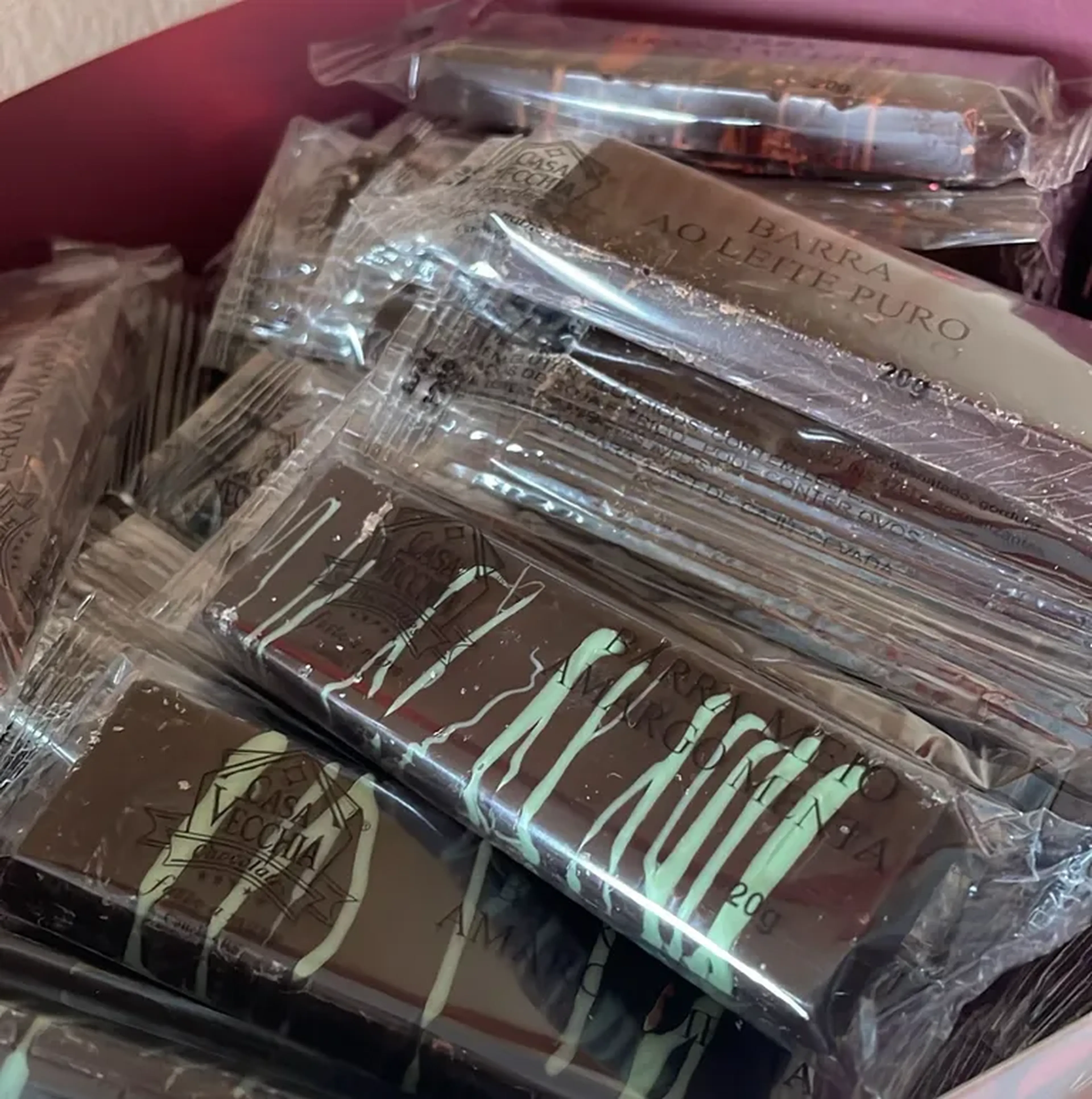 Barrinha de chocolate da Serra imagem