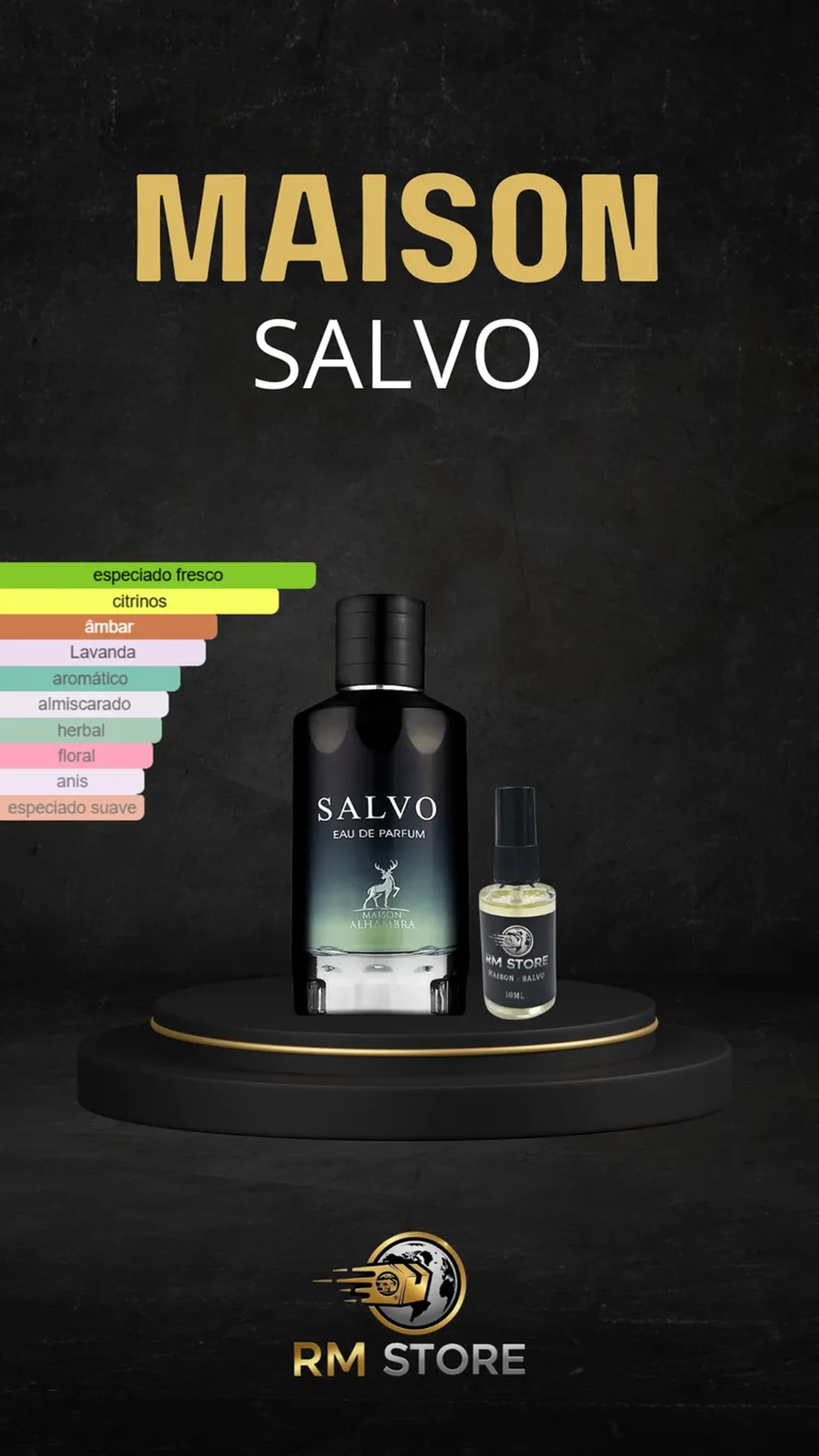 Decant: Perfume Masculino Salvo EDP - Maison Alhambra imagem