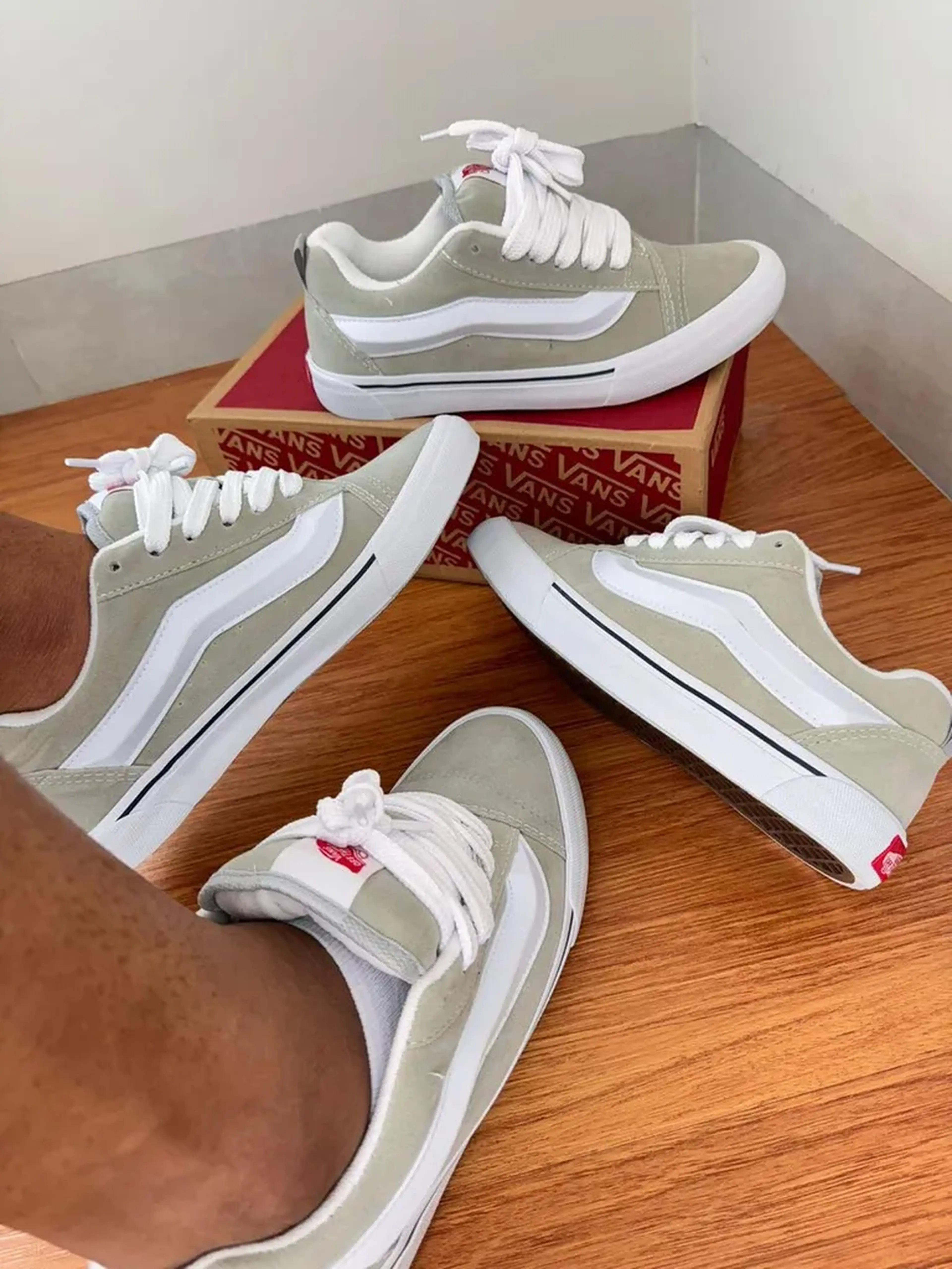 Vans Knu Skool Areia imagem