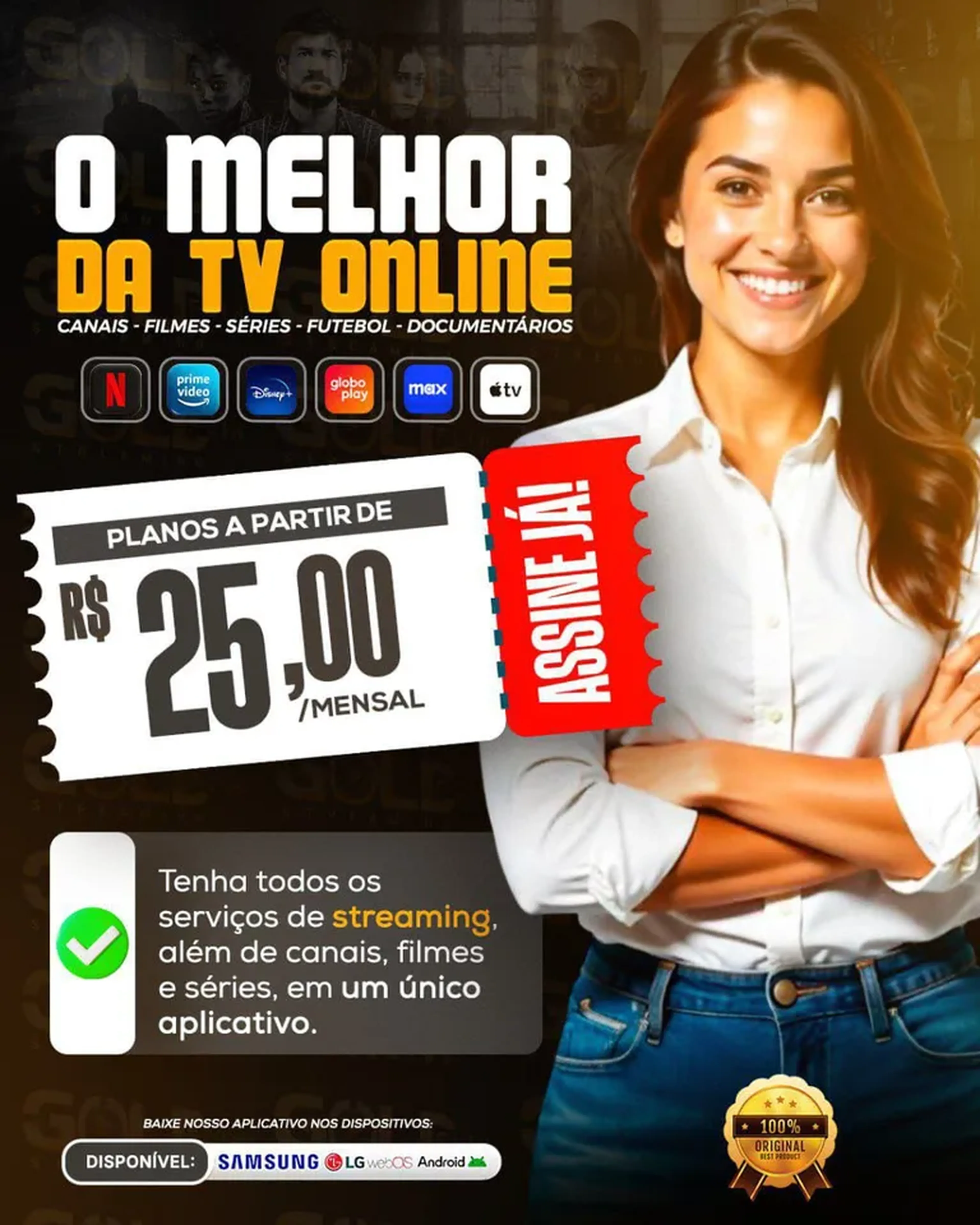 Canais e filmes imagem
