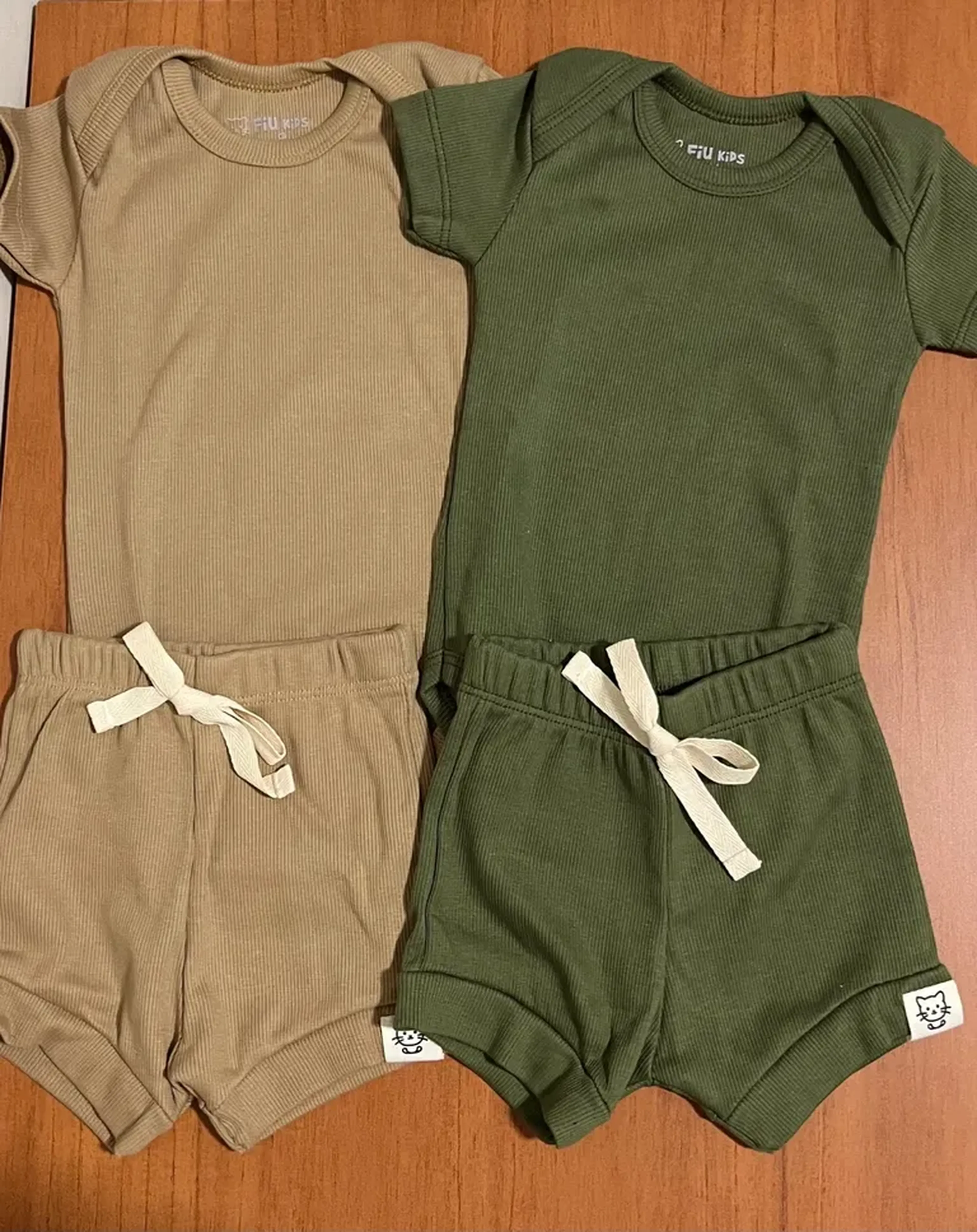 Conjunto Canelado Curto imagem