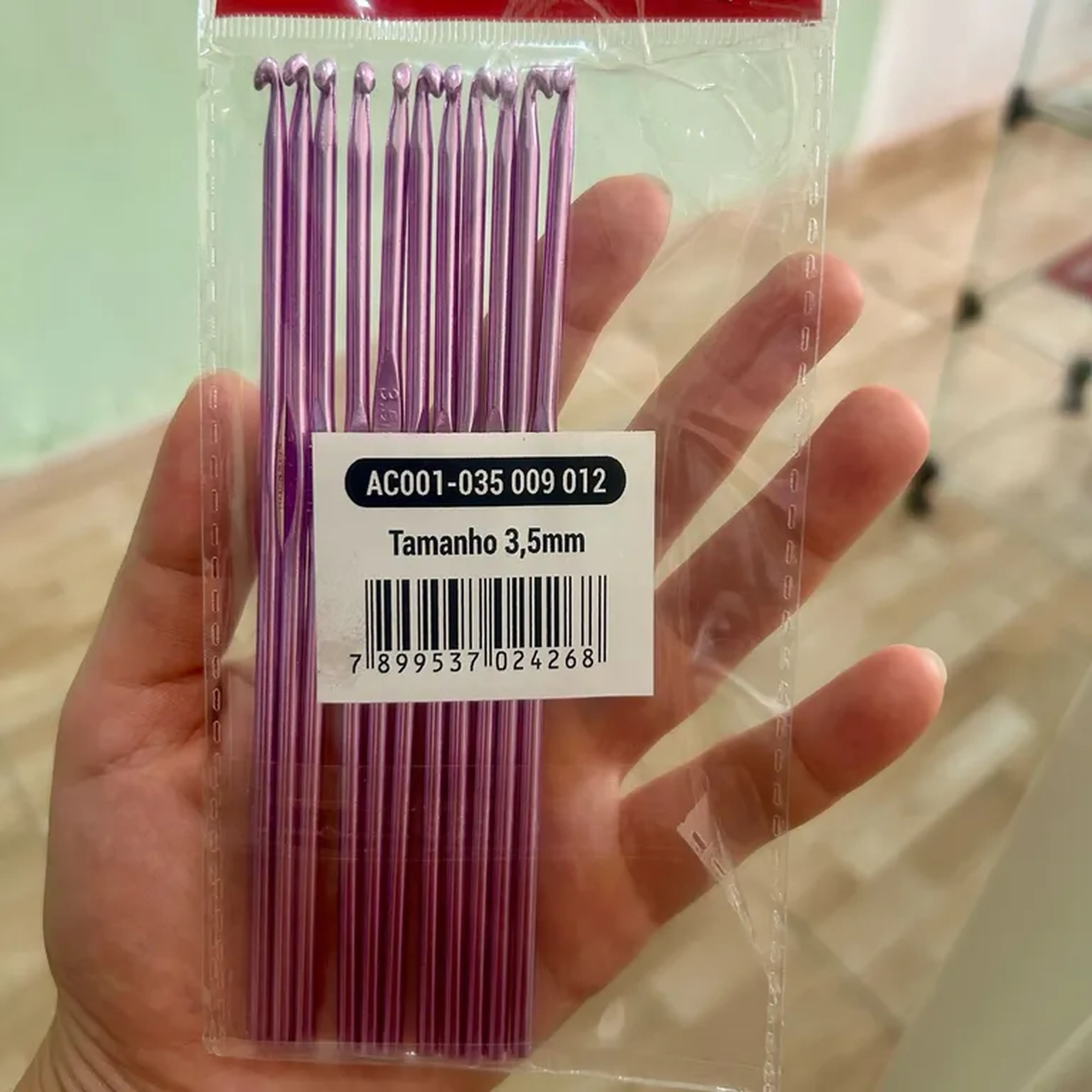 Agulha de ferro crochê 2,3,4 imagem