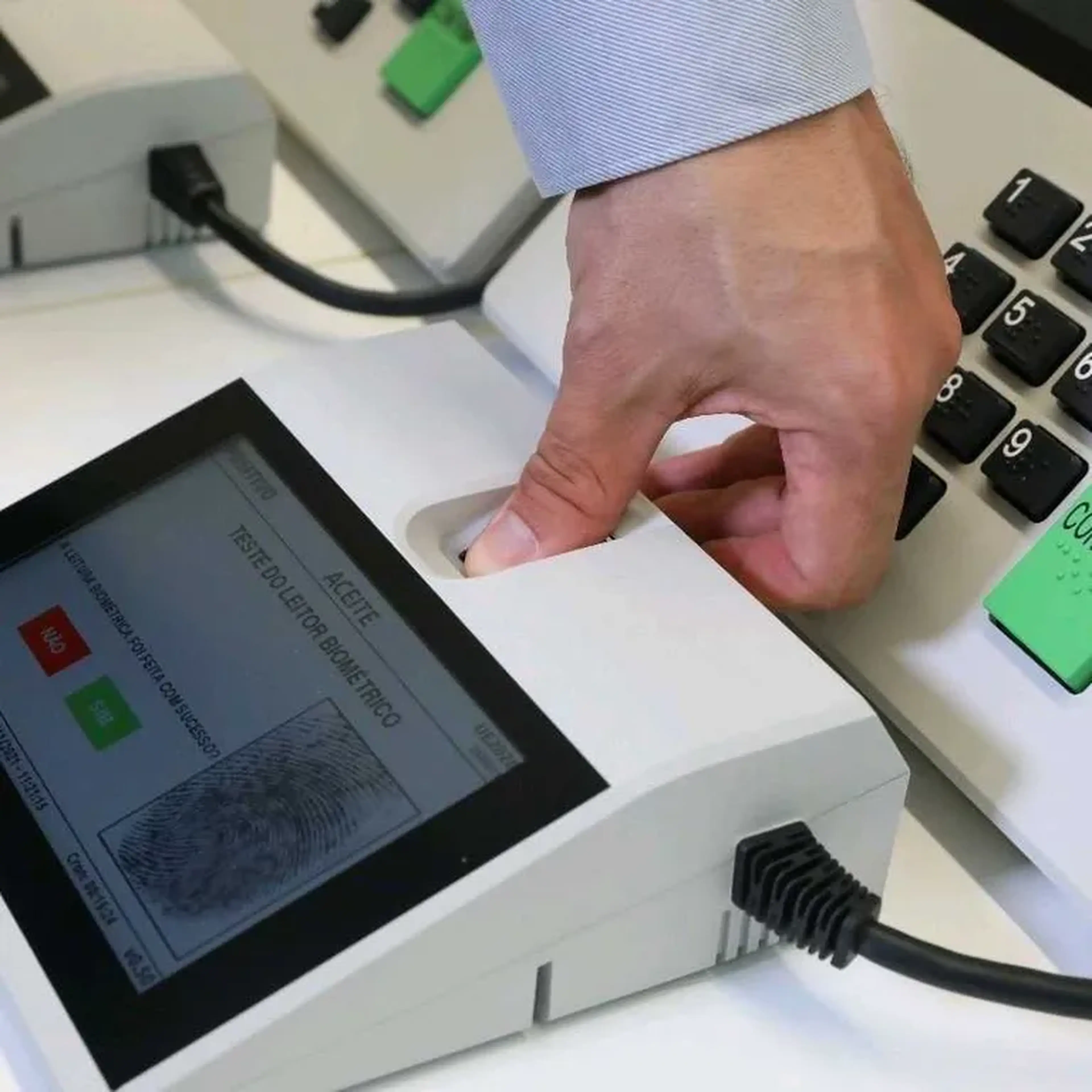 biometria ou consulta título imagem