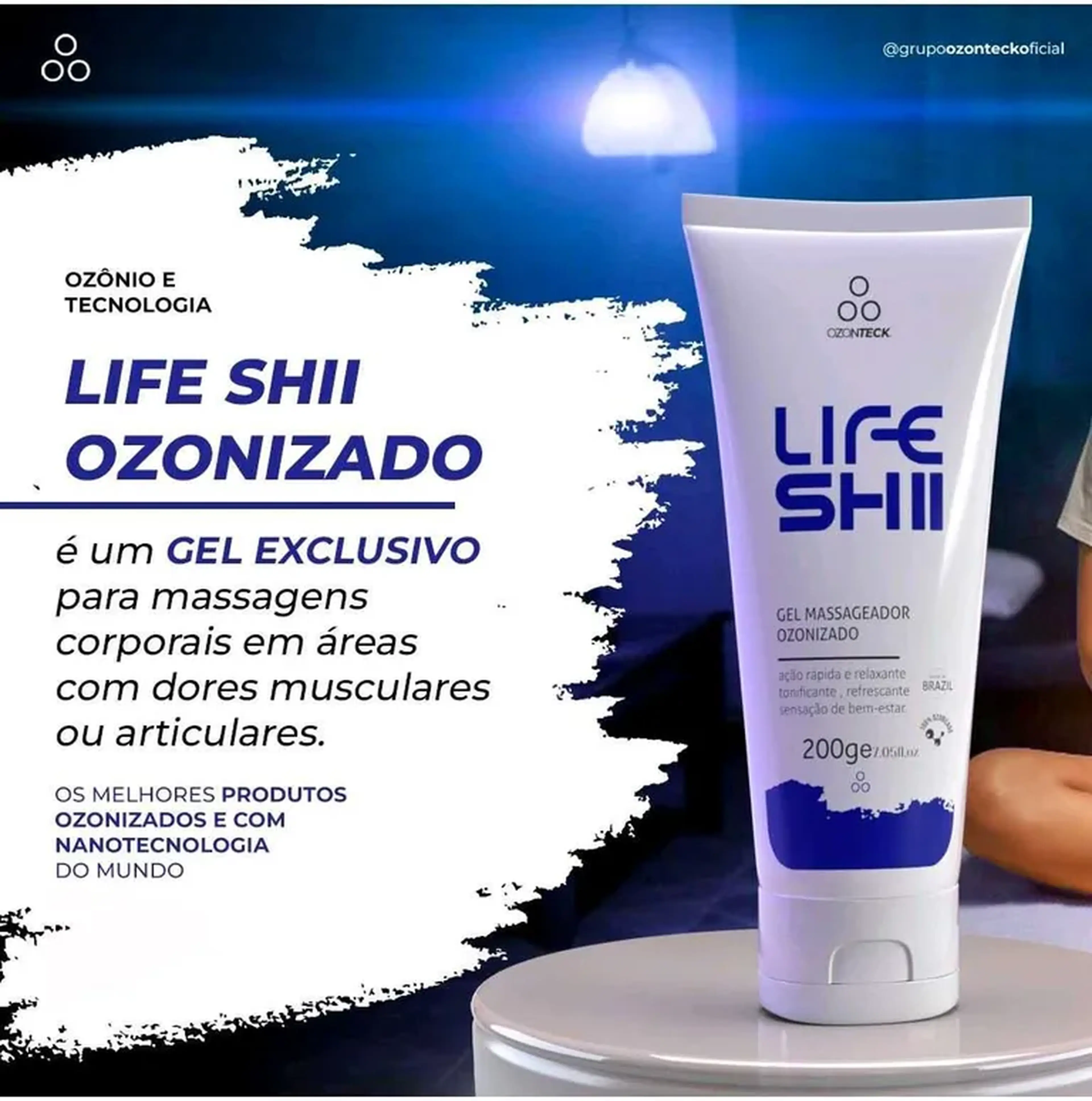 Gel Massageador Ozonizado imagem