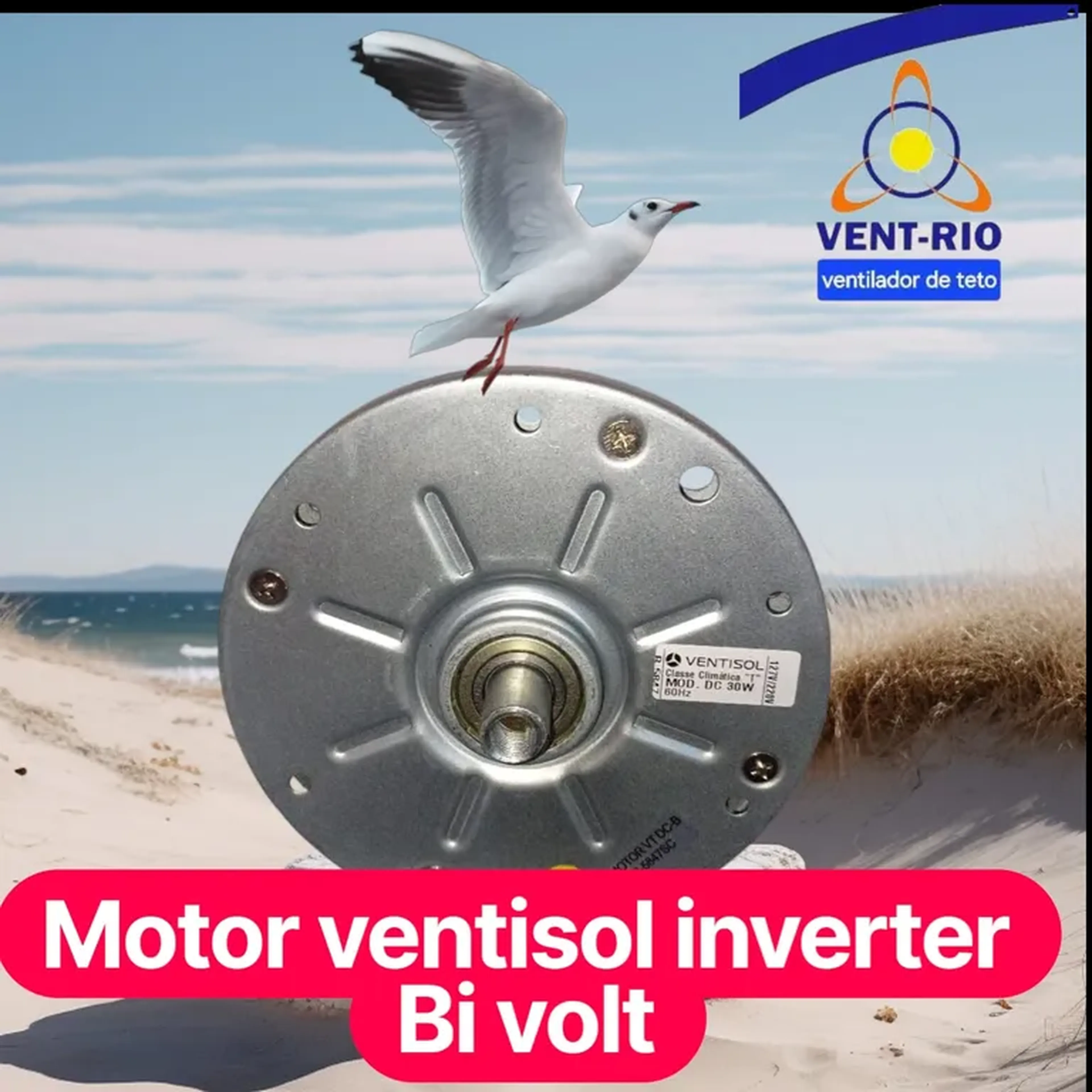 Motor ventisol inverter Bi volt imagem