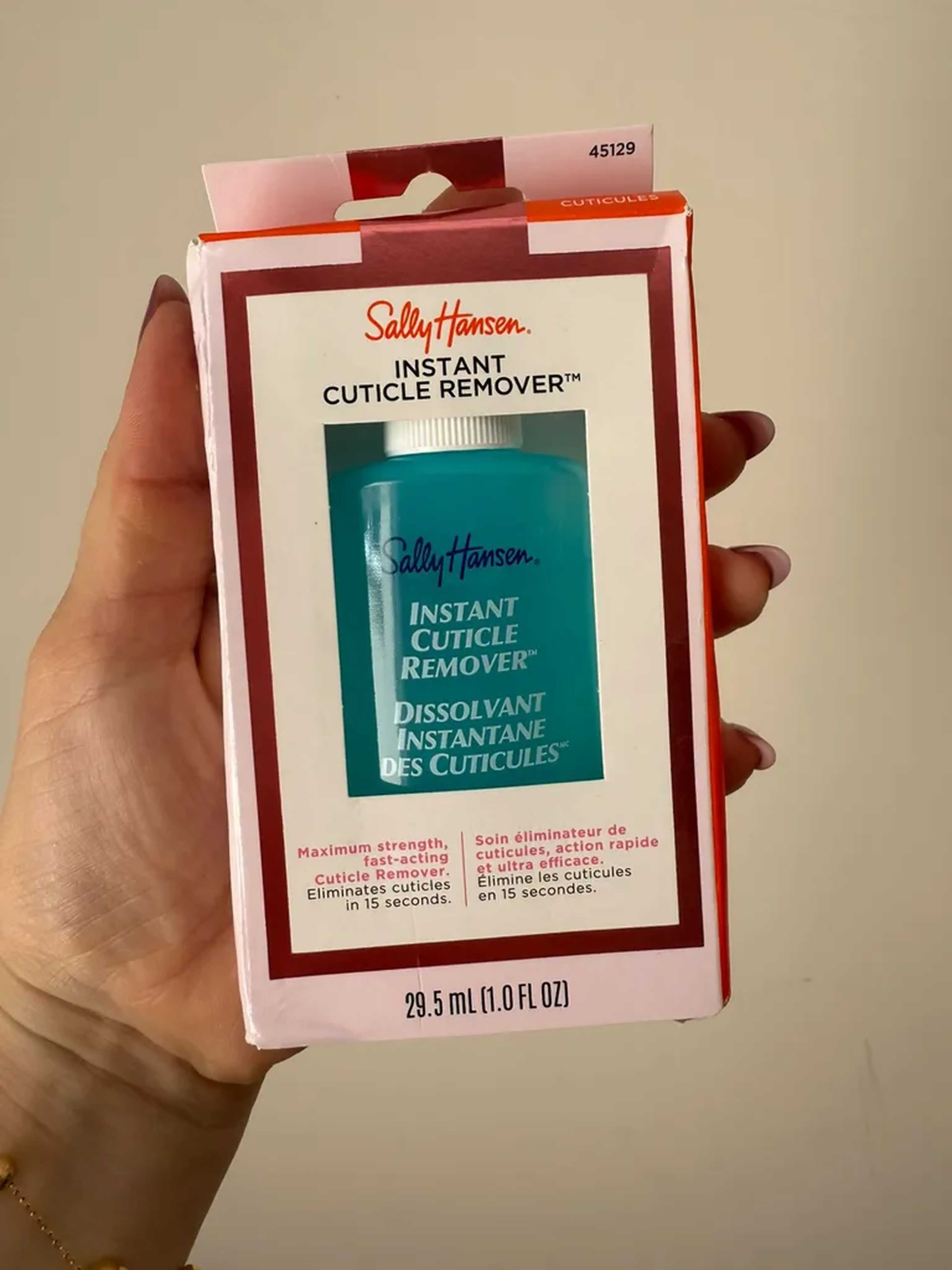 Removedor de Cutículas Instantâneo imagem