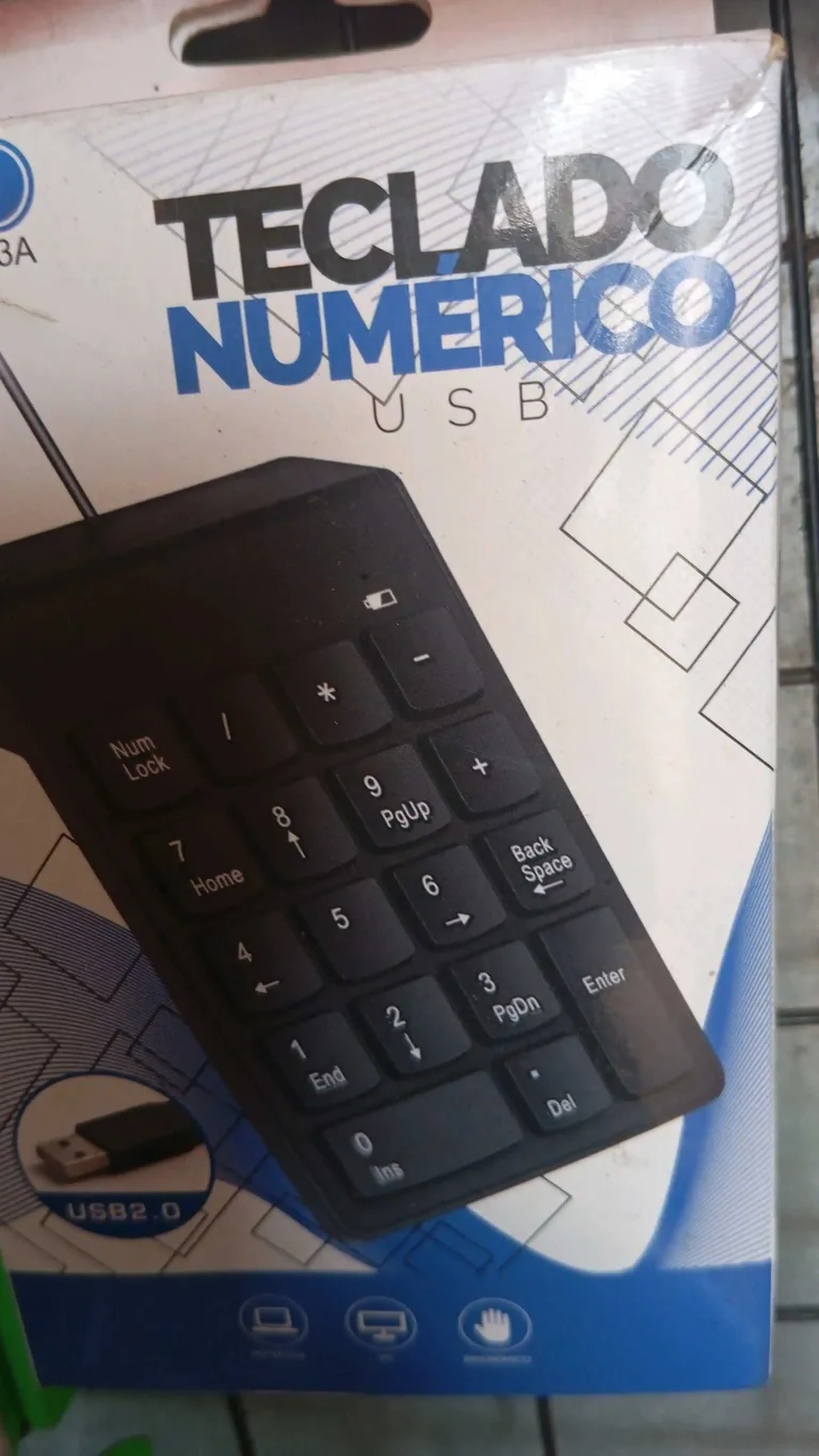 Teclado Numérico USB imagem
