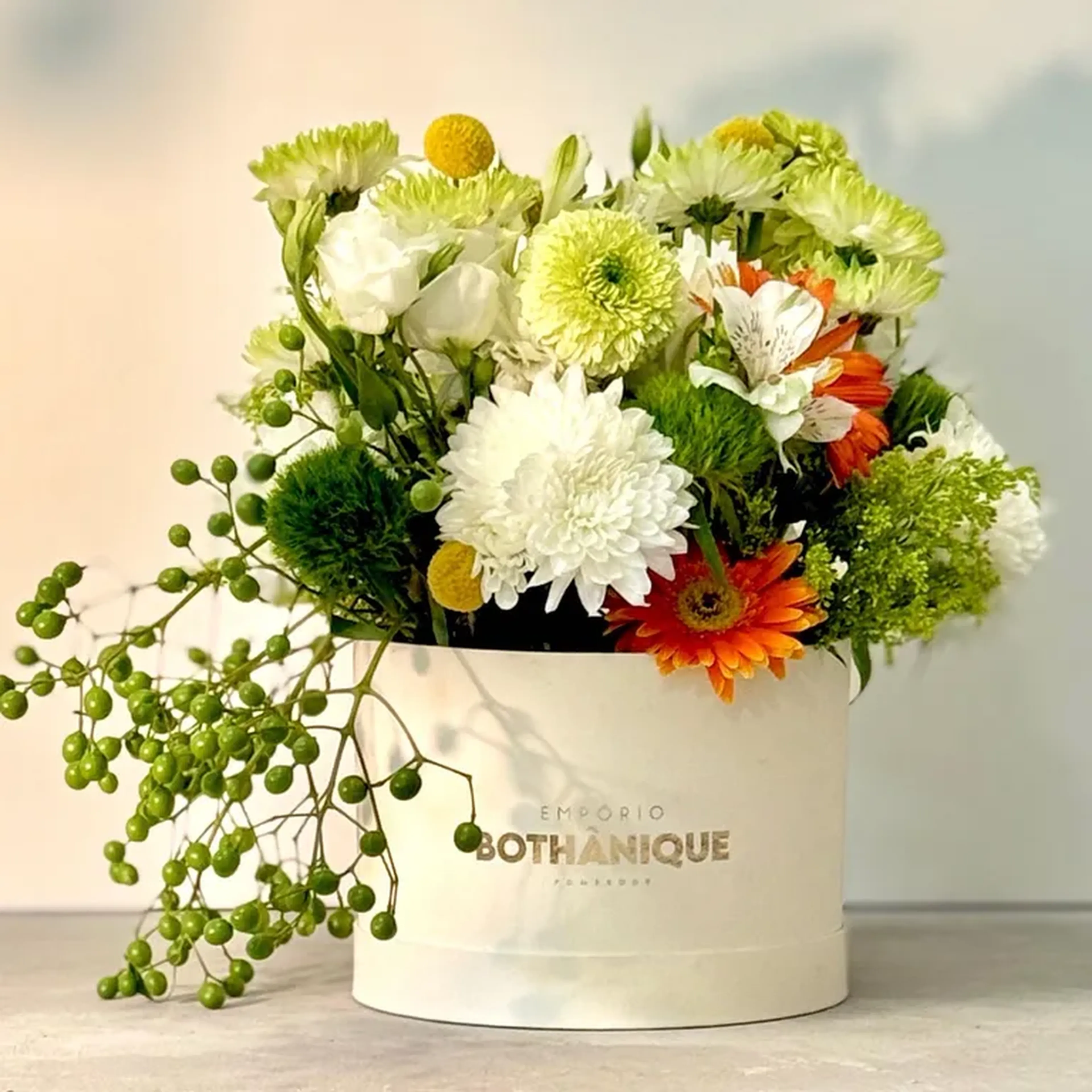 Arranjo de flores M - Natural imagem