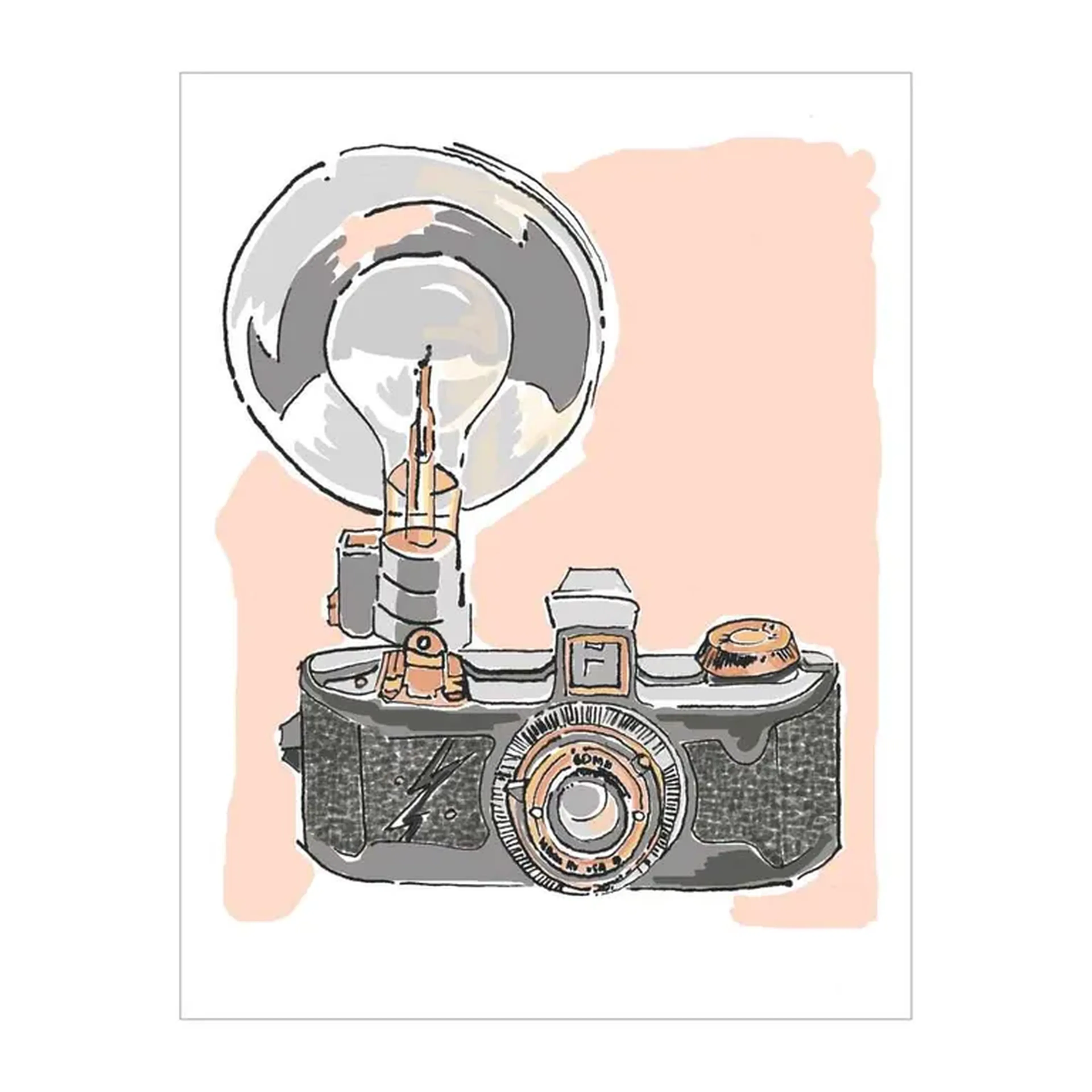 We Love Cameras - Uniflash - 42x60 cm gravura assinada imagem