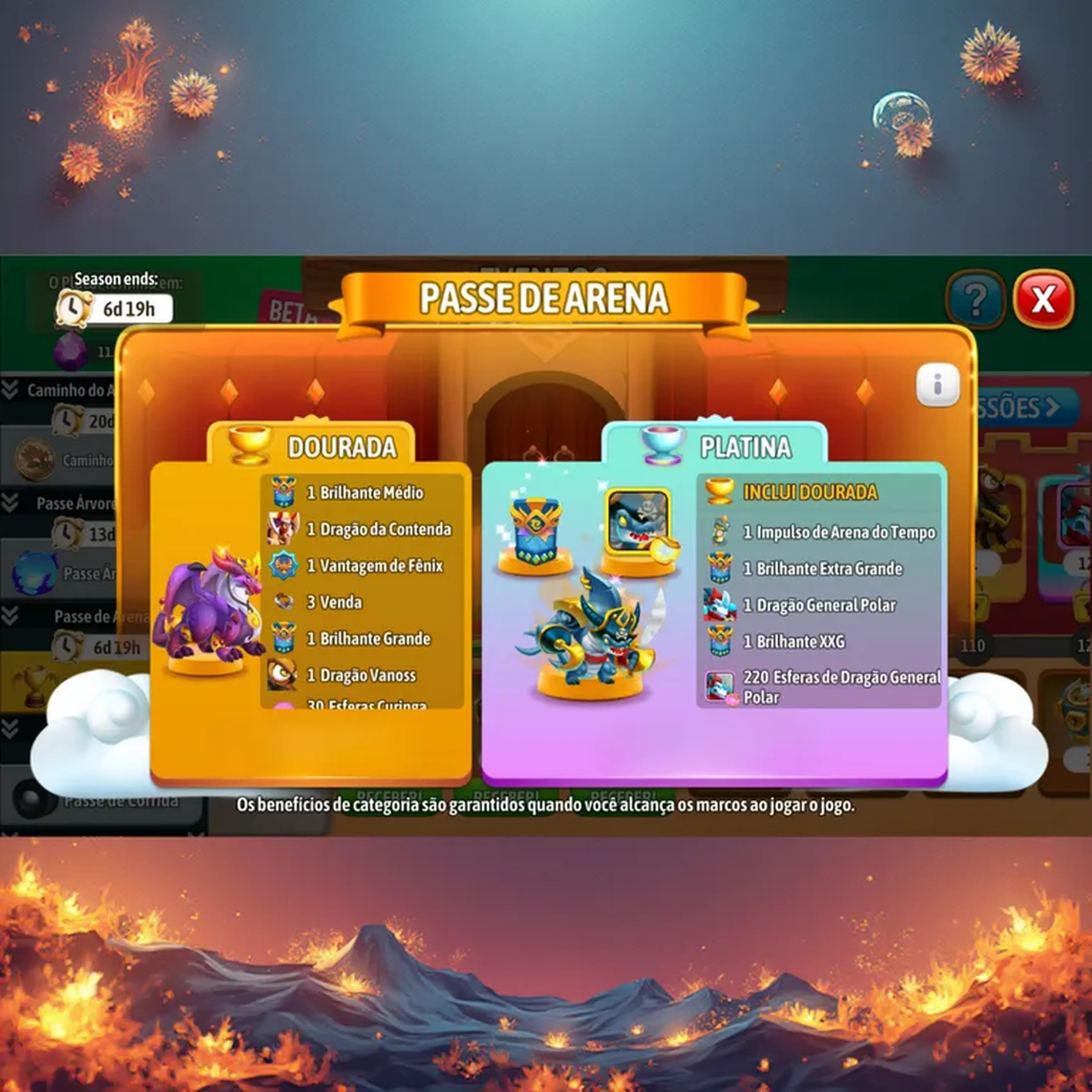 PASSE DE ARENA (PLATINA) imagem