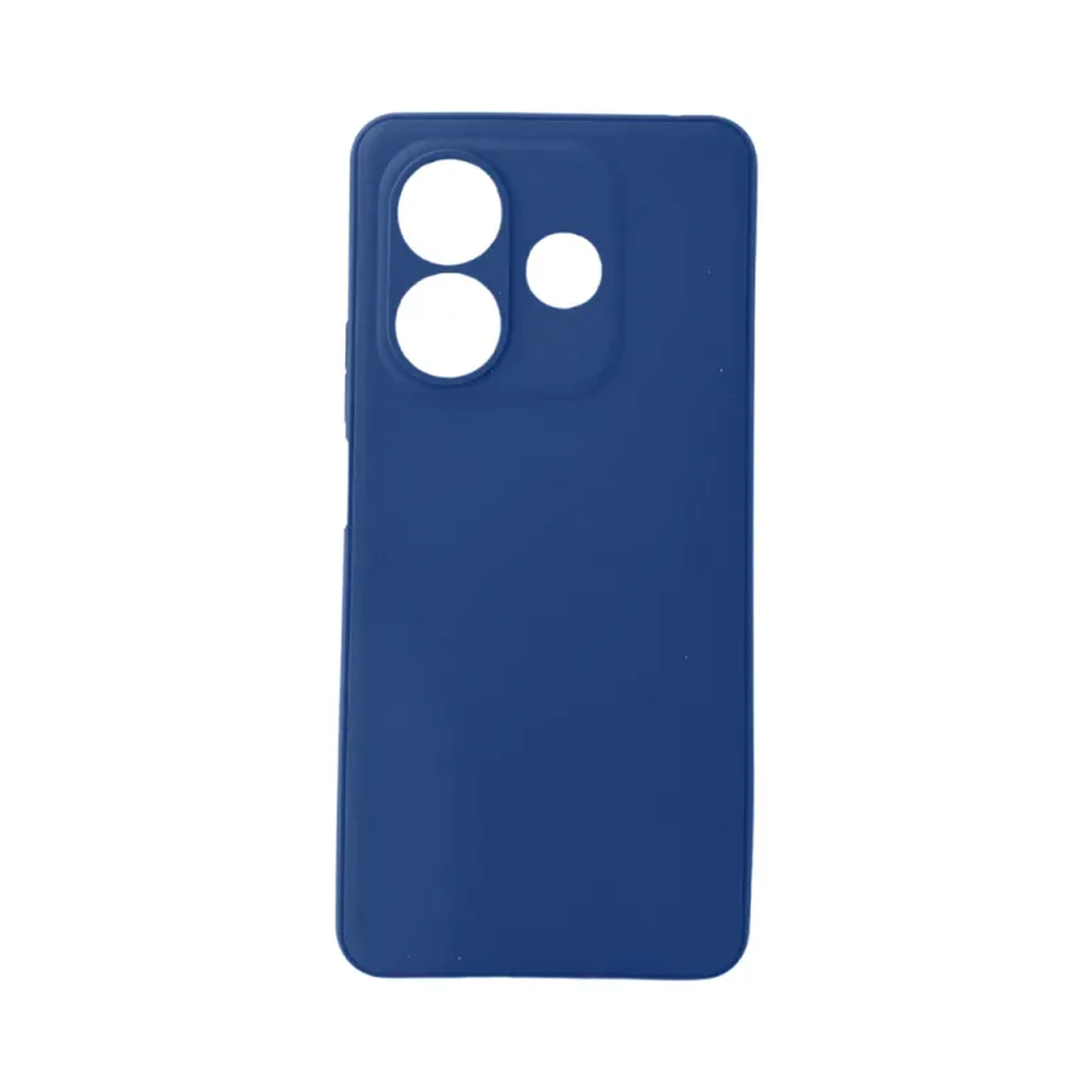 Capinha Para Redmi Note 14, De Silicone Aveludada_AZUL MARINHO) imagem