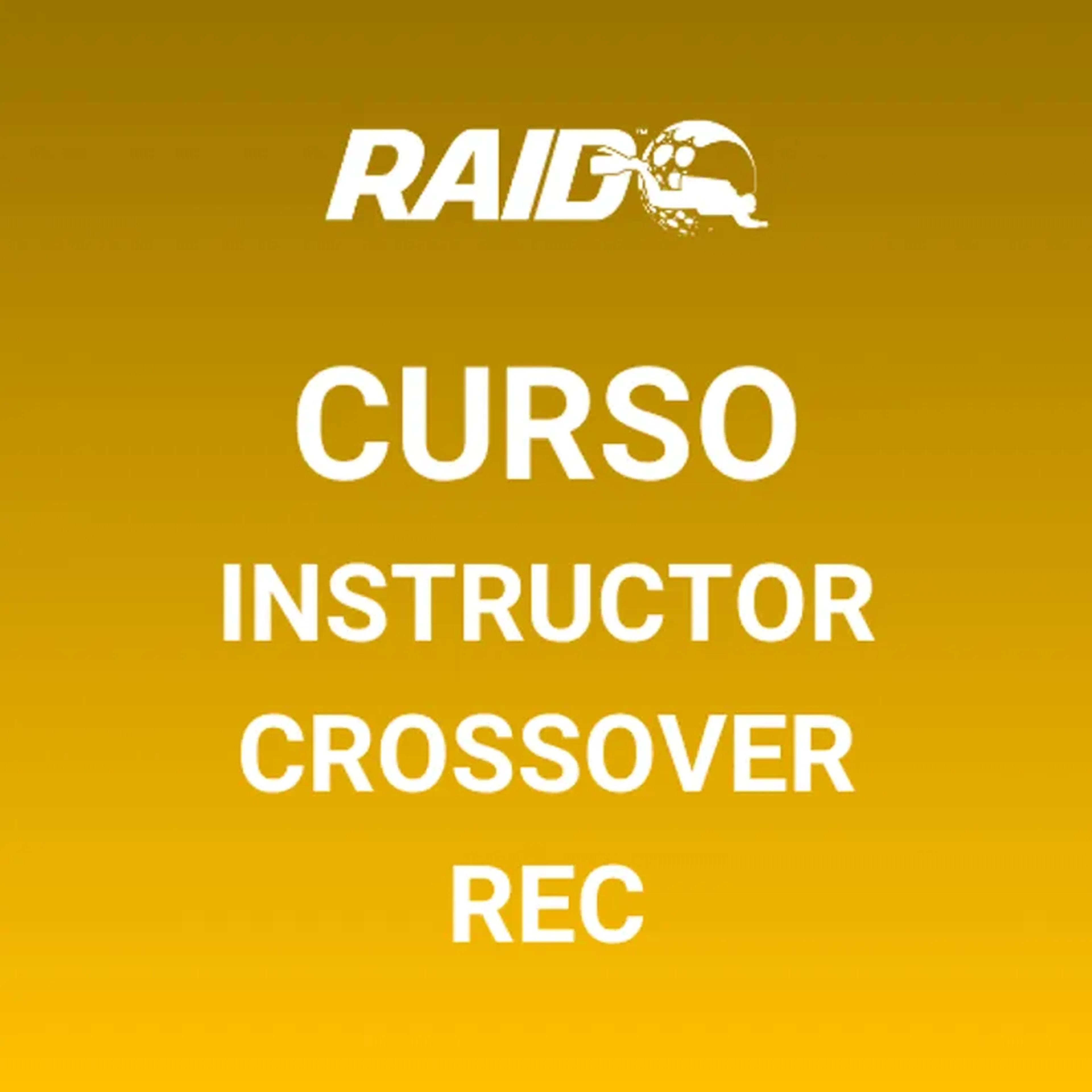 INSTRUCTOR CROSSOVER REC - XO imagem