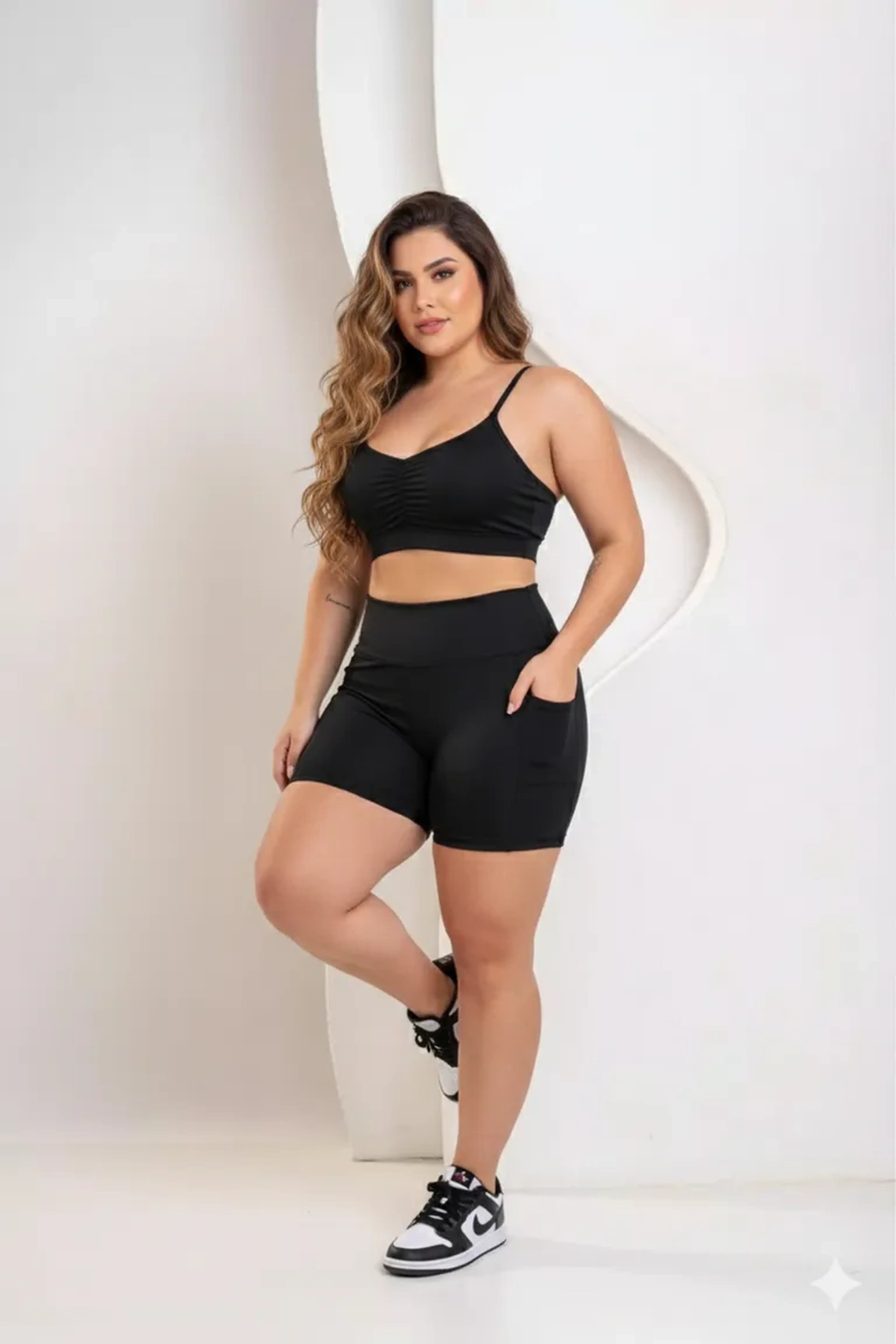 Conj. Poli (plus size) imagem