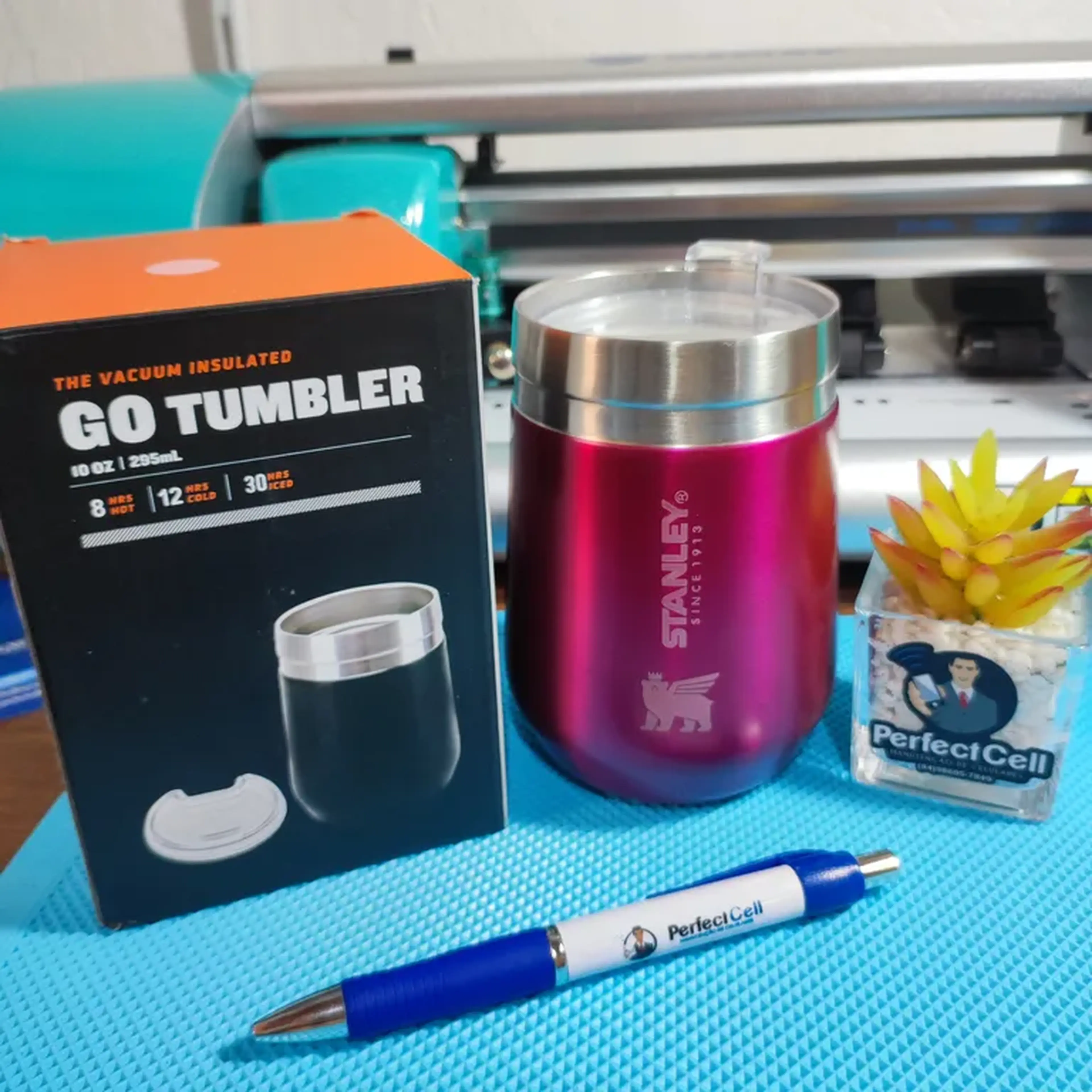 Copo Térmico Stanley GO 295ML - Rosa imagem