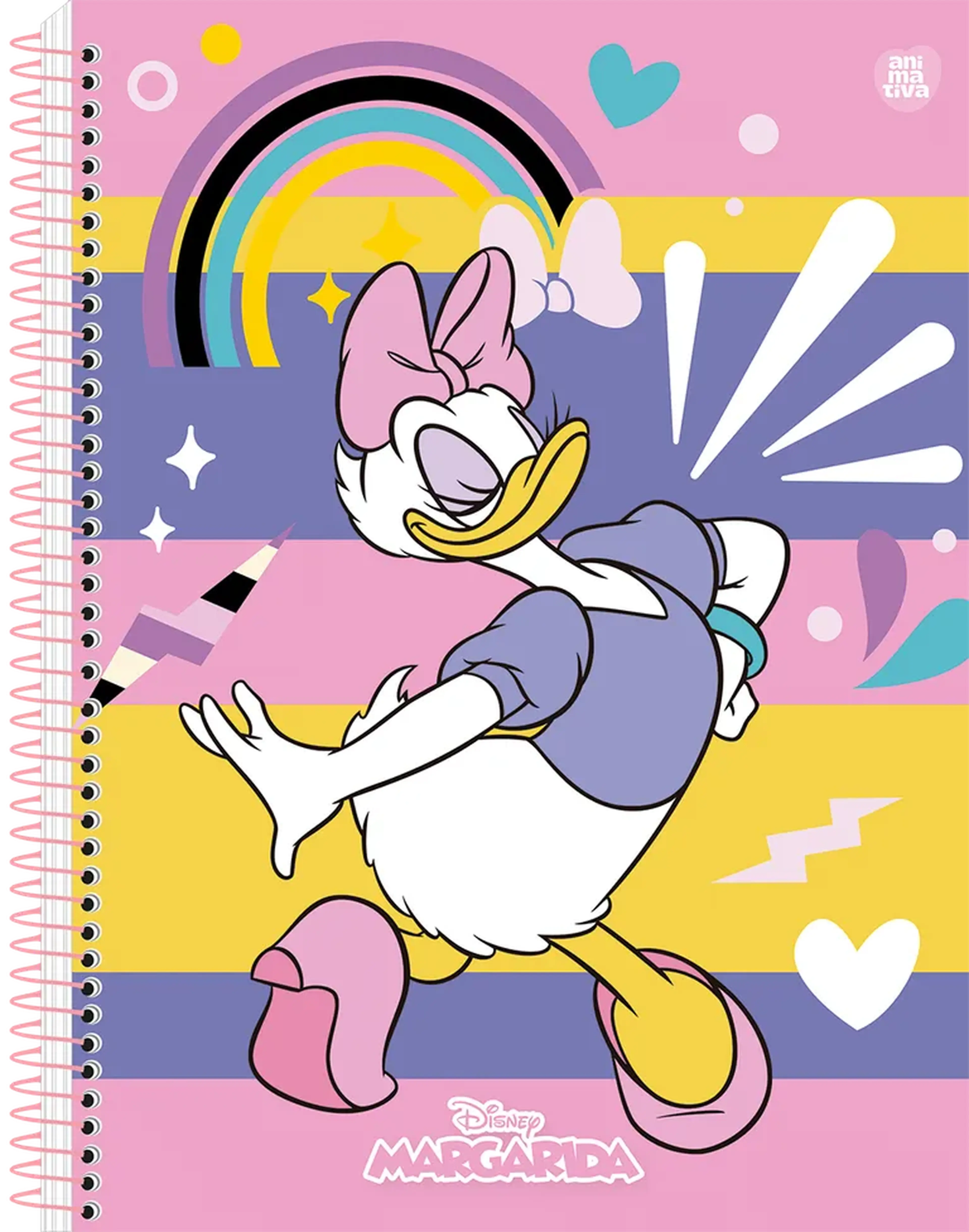 CADERNO MARGARIDA DISNEY 1 MAT. 80FLS SD imagem