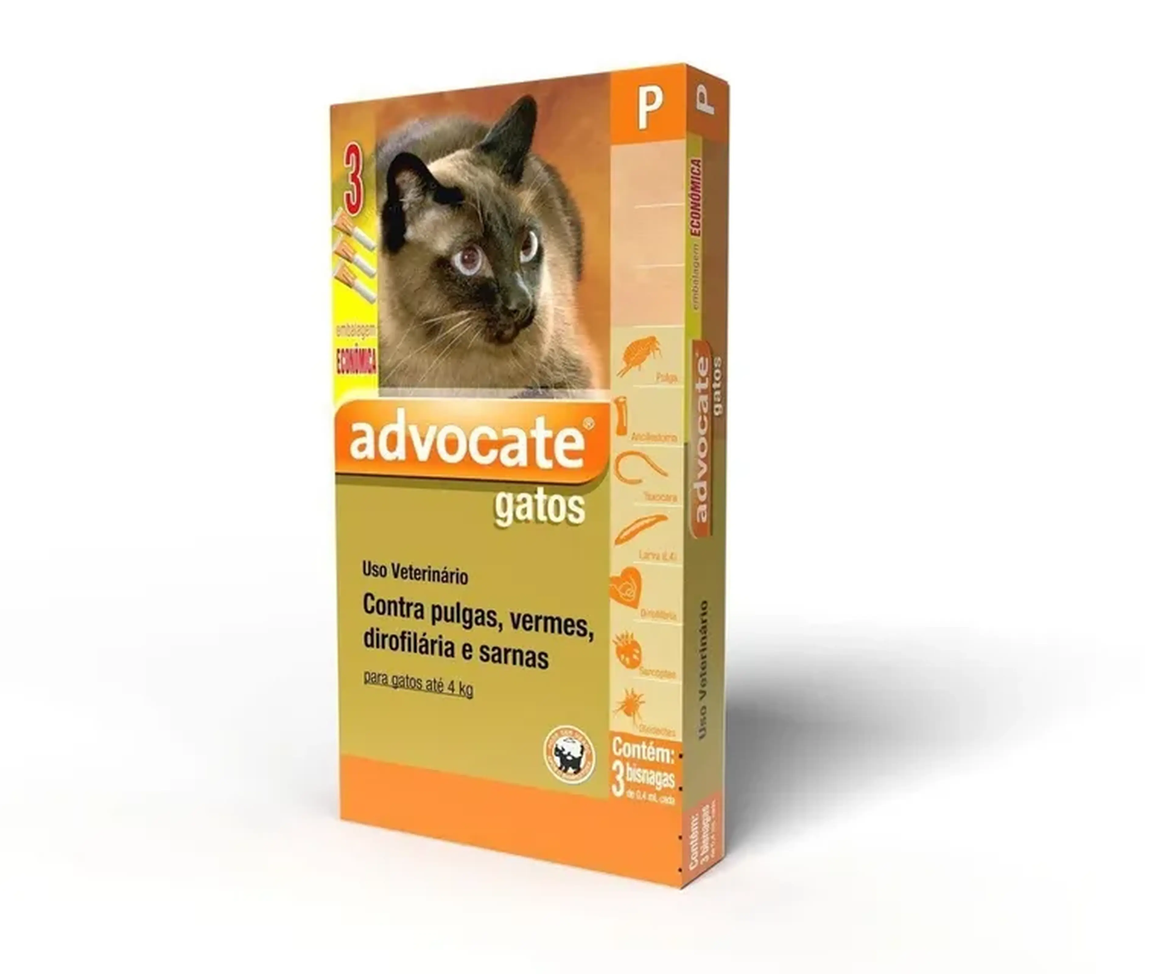 Advocate Gatos até 4kg imagem