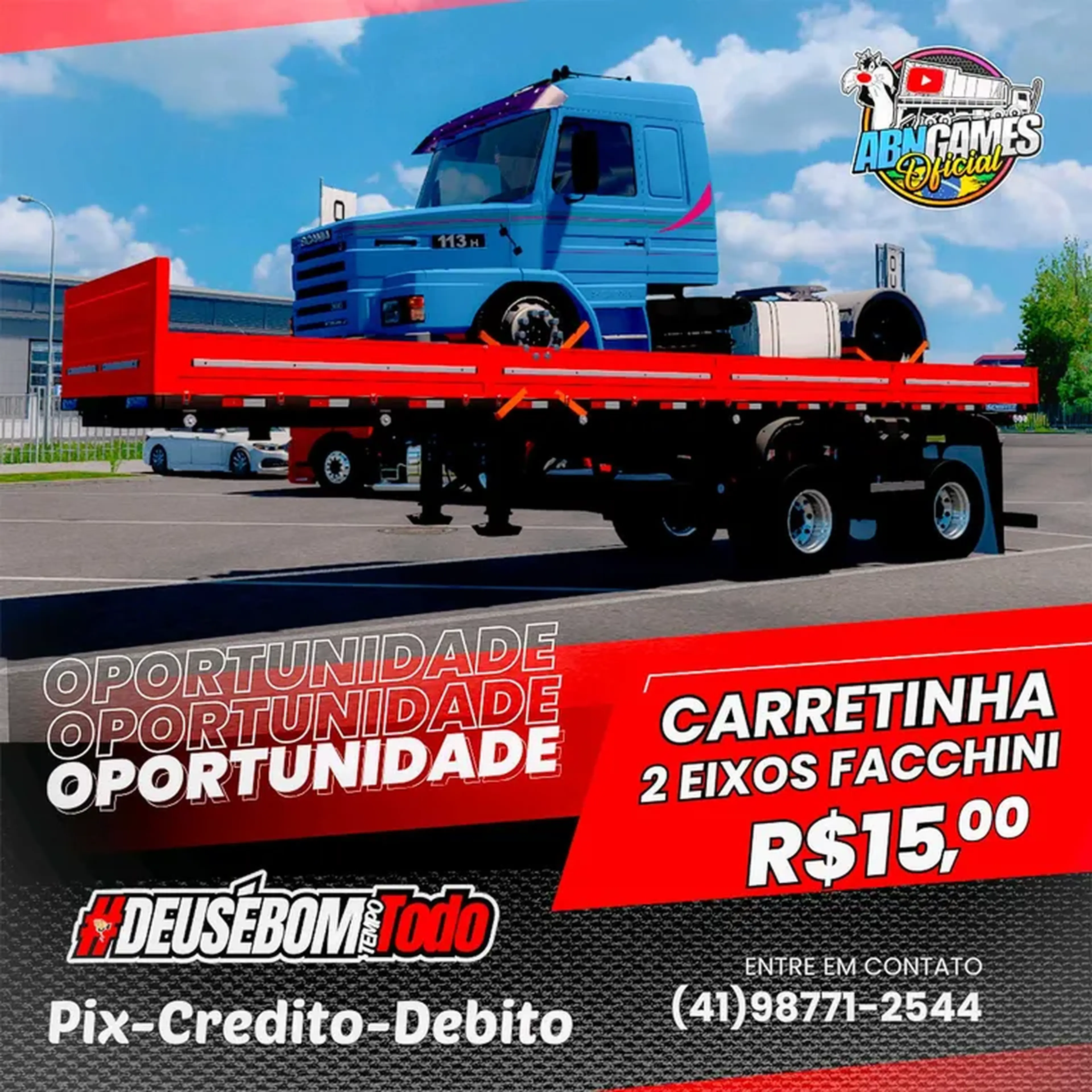 Reboque 2 Eixos Facchini imagem