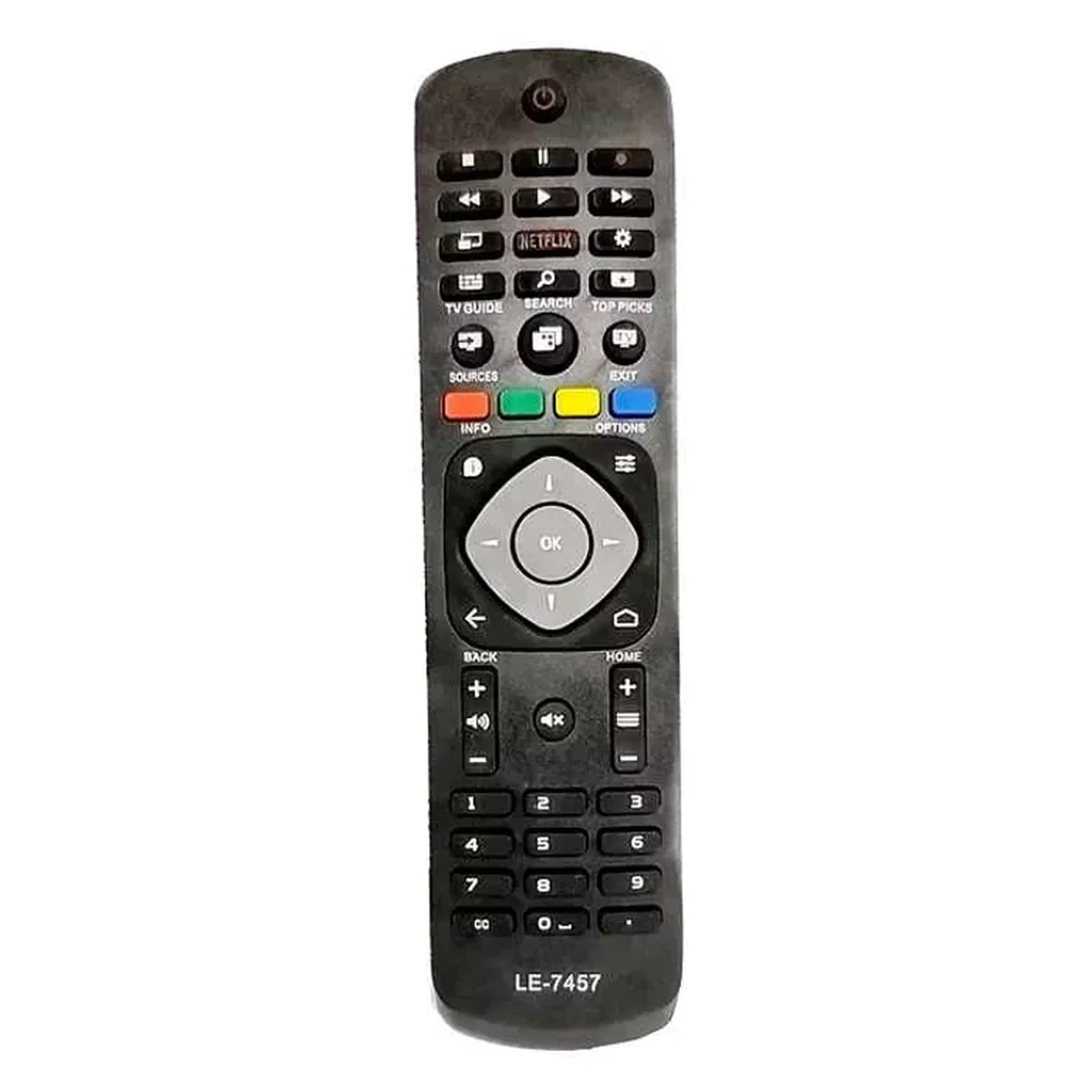 Controle Remoto Tv Philips Smart Netflix Le-7457 imagem