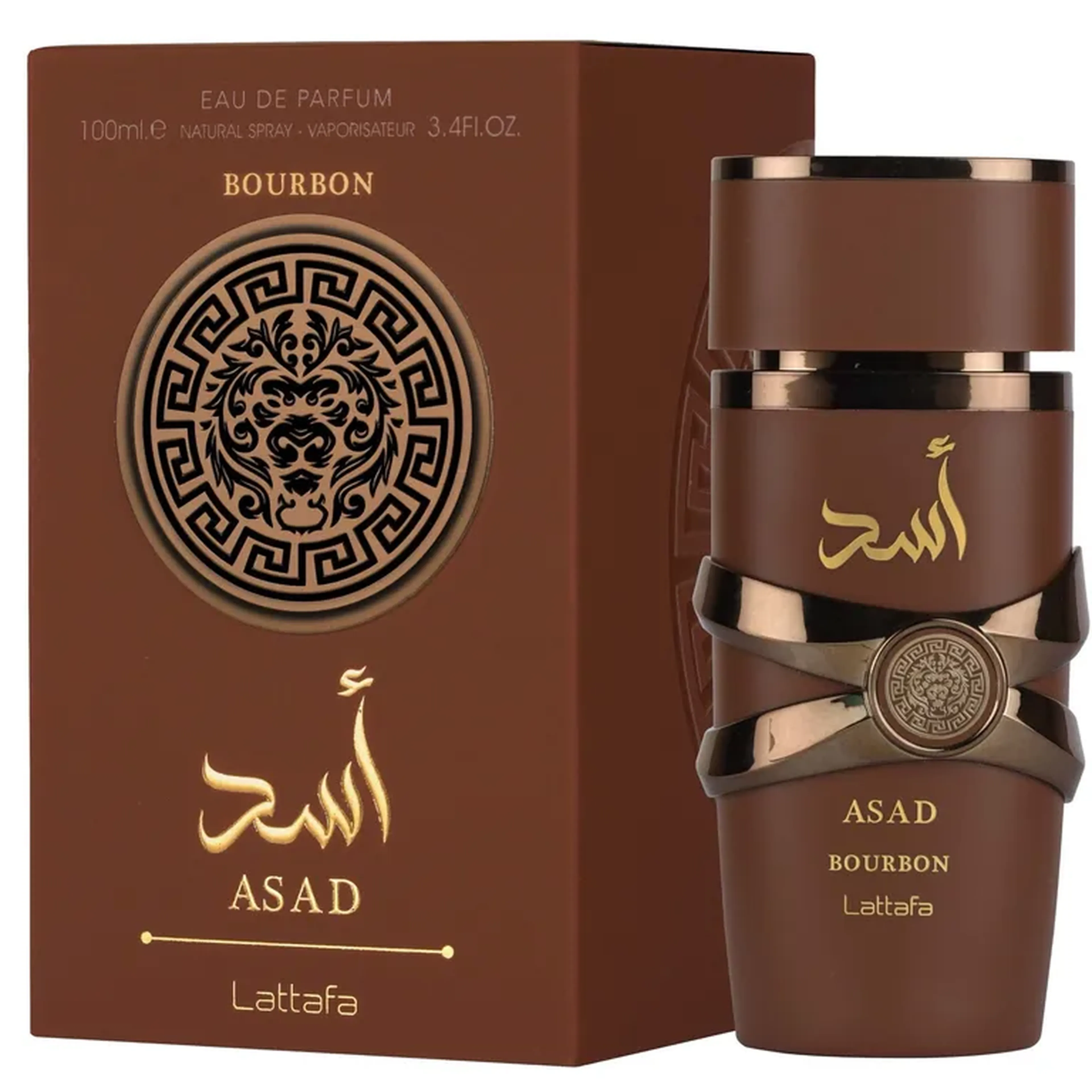 Asad Bourbon-Lattafa Eau De Parfum 100ml imagem