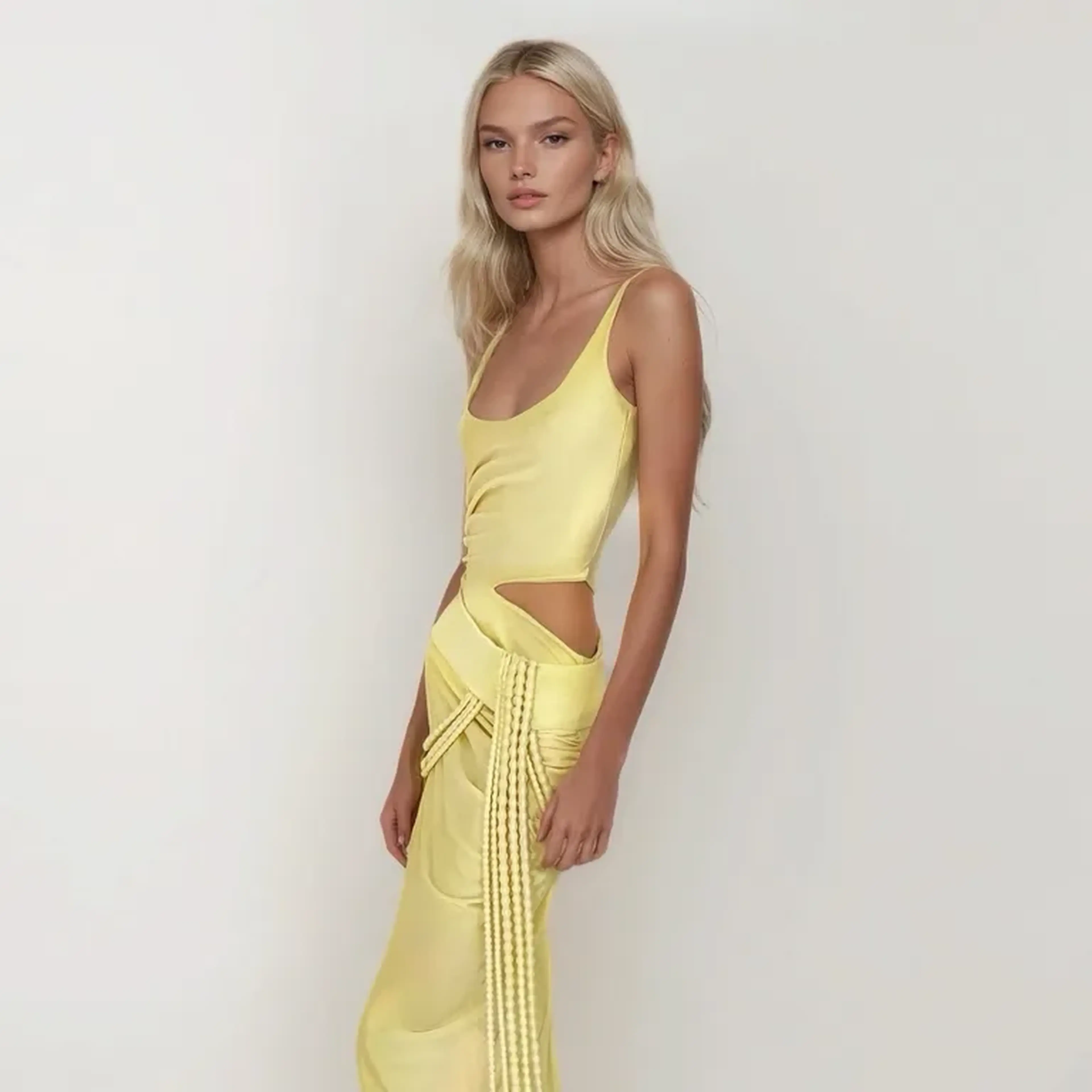 BUTTER PEARL DRESS imagem