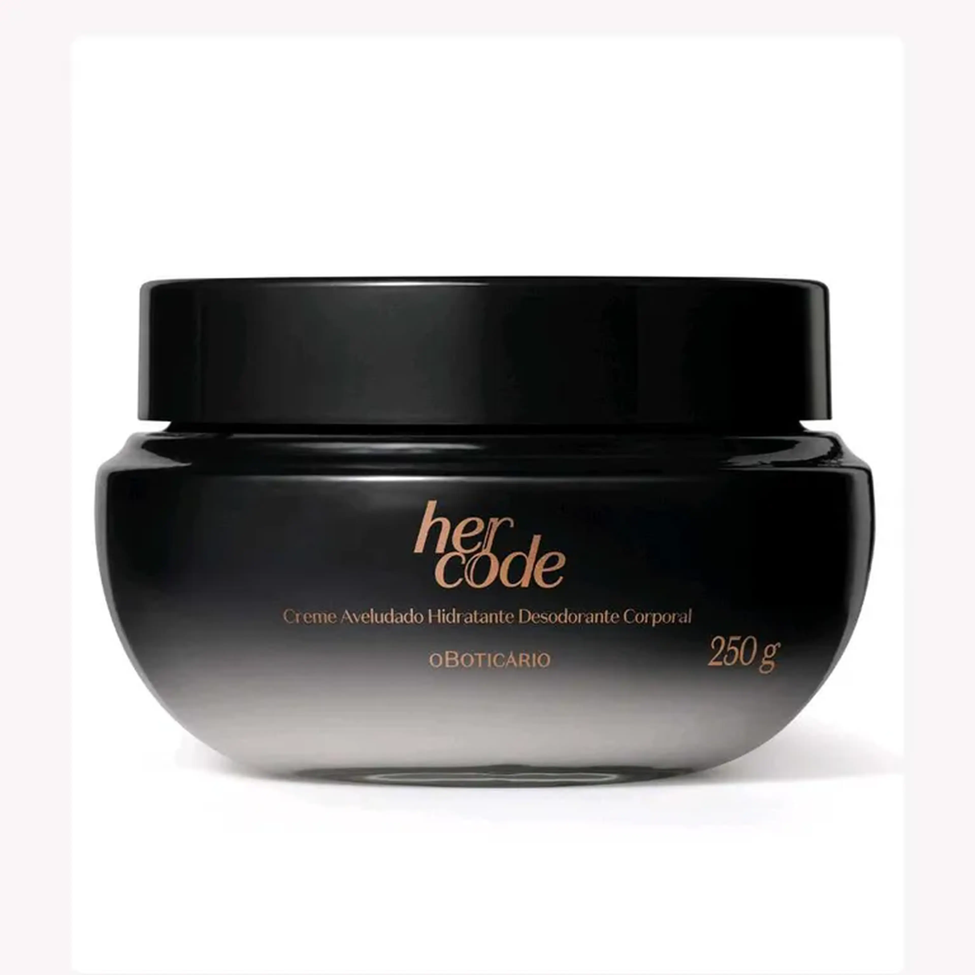 Creme Aveludado Hidratante Desodorante Corporal Her Code 250g imagem