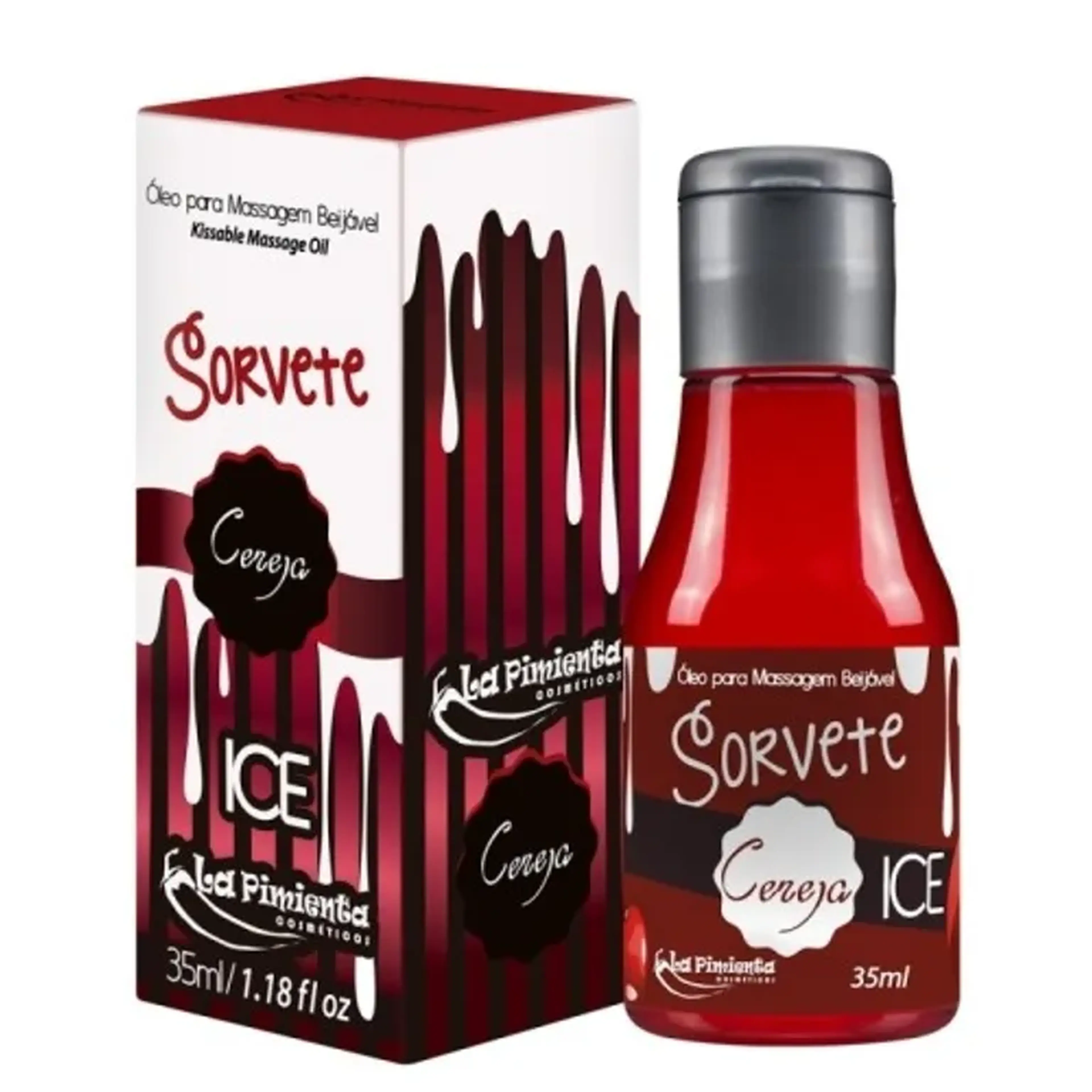 Sorvete ice - Gel para oral Cereja imagem