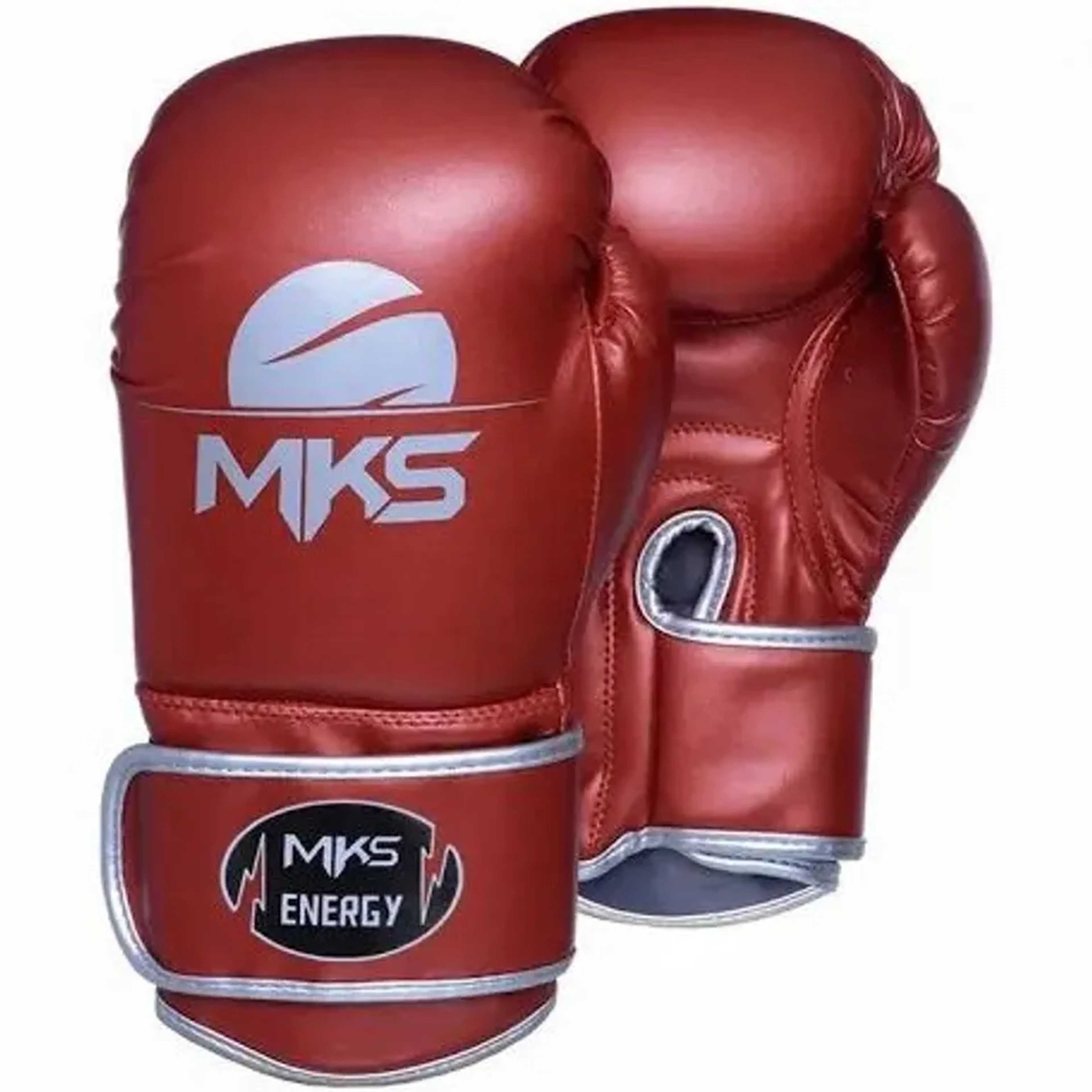 Par de Luva MKS Energy Vemelha 12oz imagem