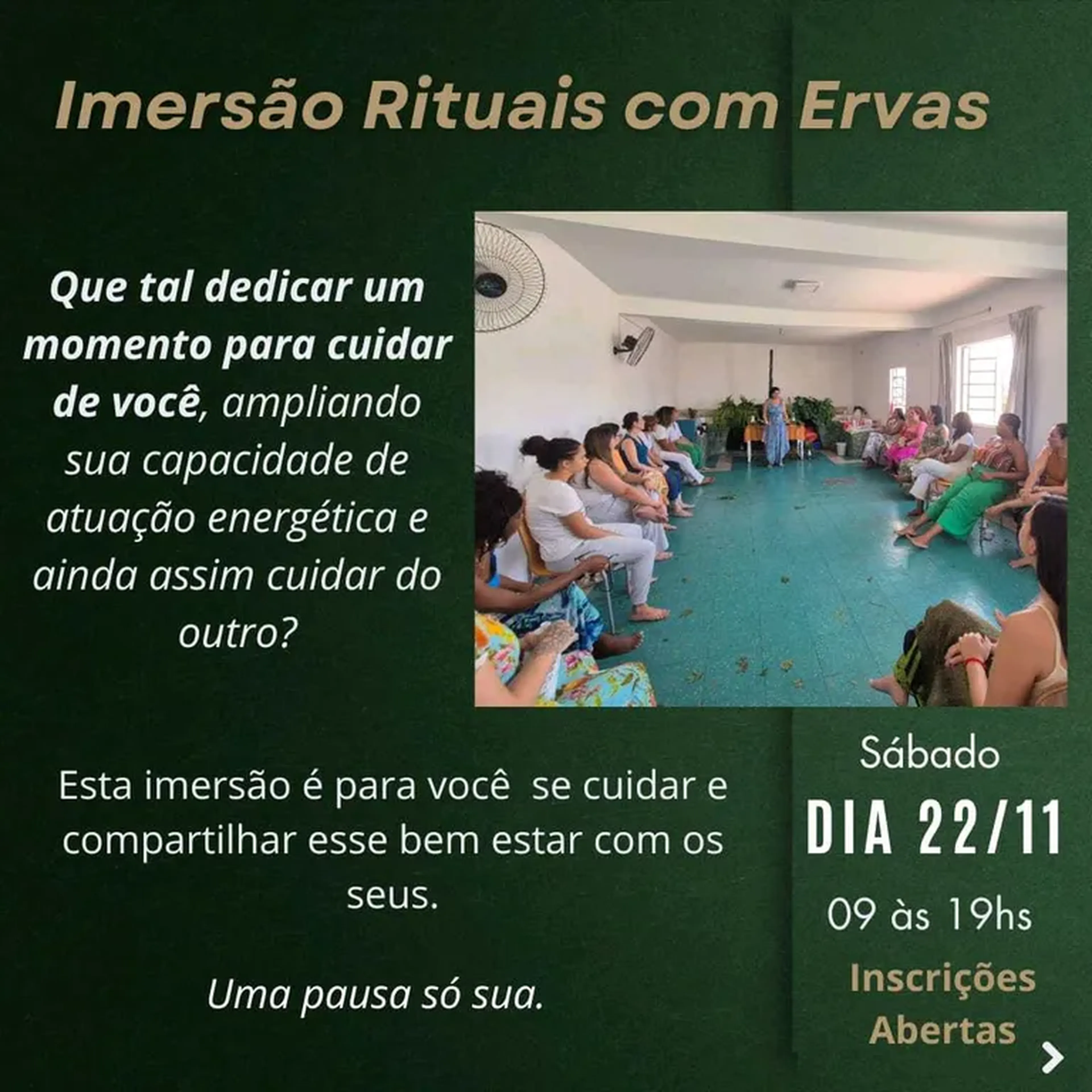 Imersão Rituais com Ervas imagem