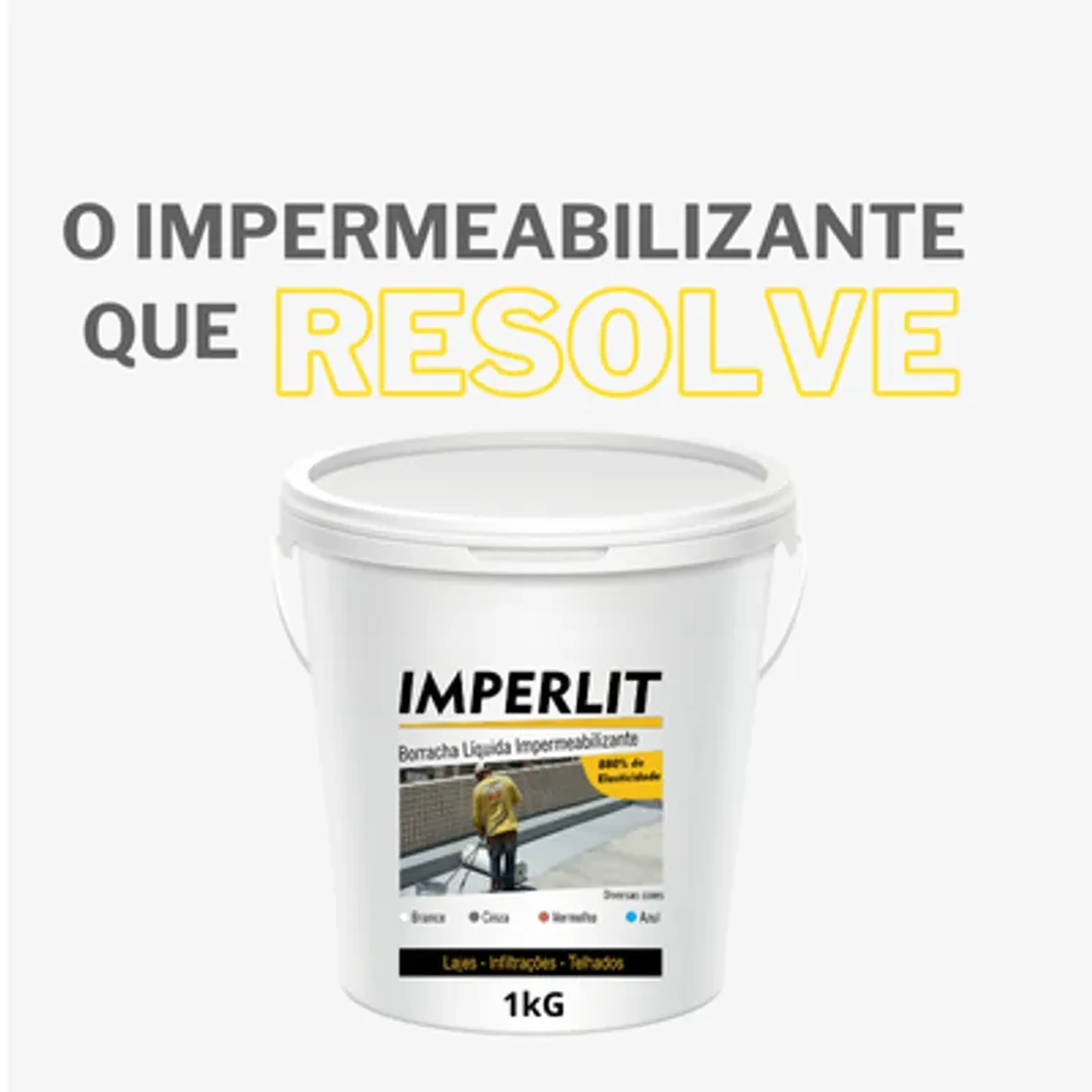 1 litro Impermeabilizante IMPERLIT imagem